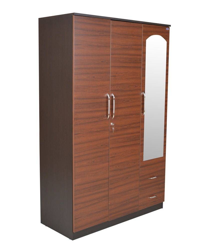 Wardrobes: Buy Wardrobes Online At Best Prices Upto 40% Off On Intended For Low Cost Wardrobes (Photo 3 of 15)