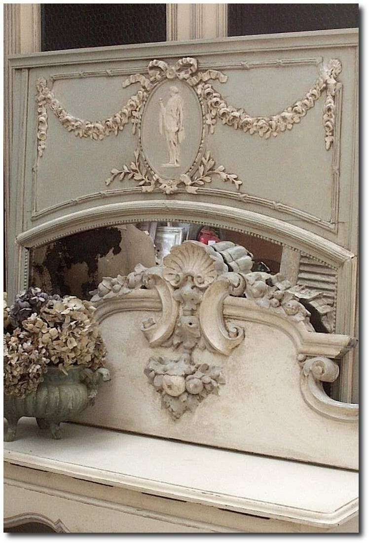 White And Cream French Furniture For White French Mirrors (View 7 of 25)