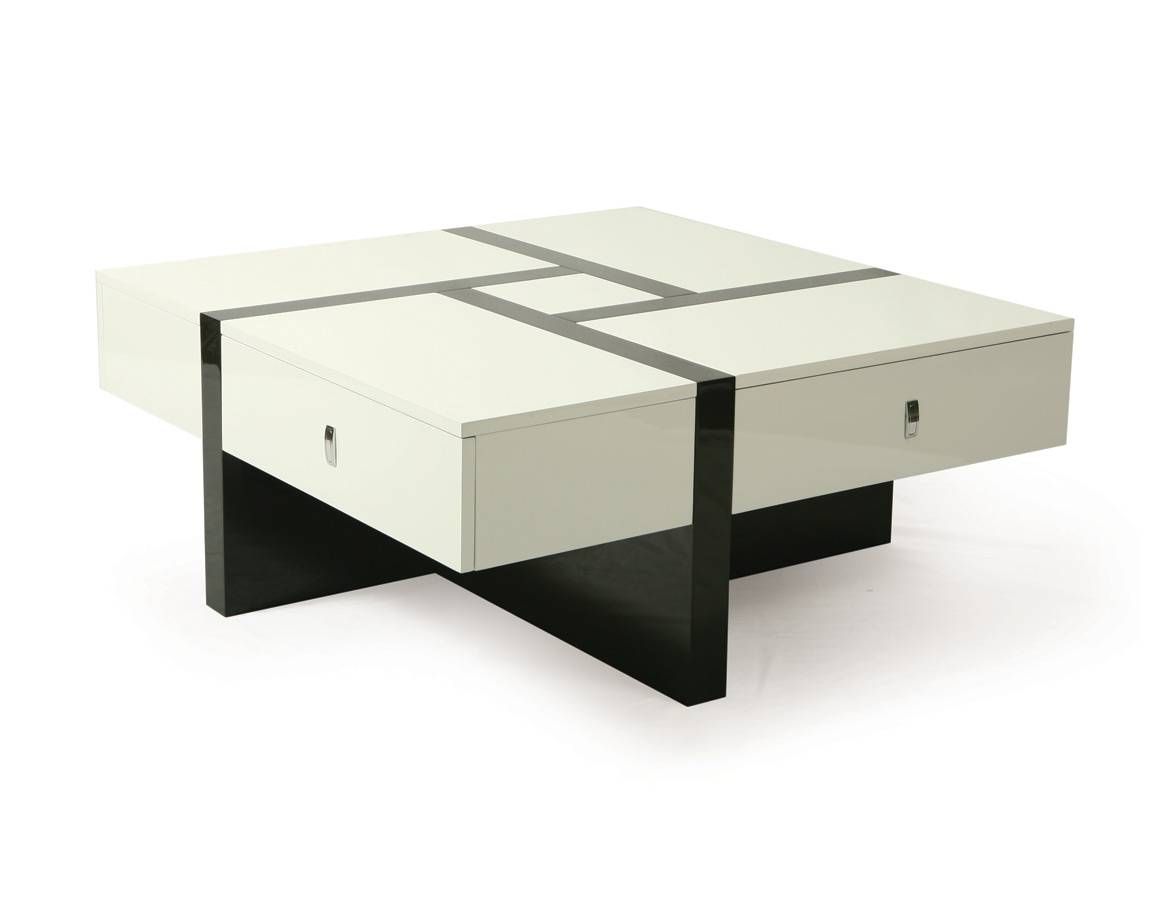 White Coffee Table Throughout White And Black Coffee Tables (View 3 of 30)