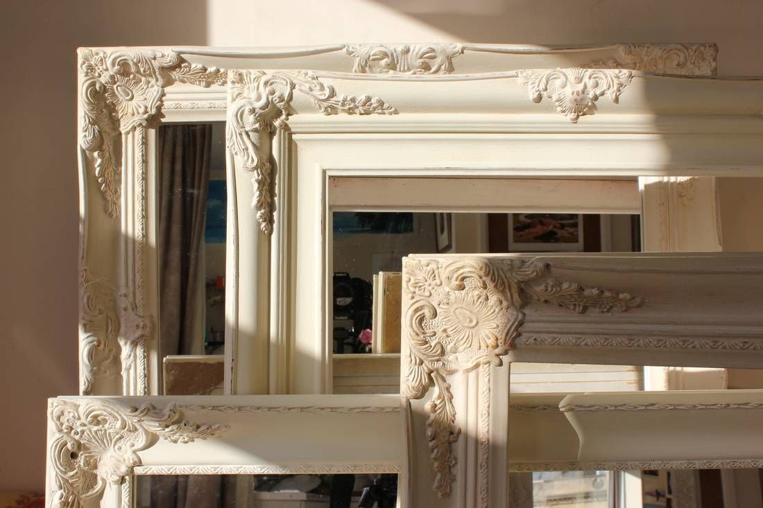 White Distressed Shabby Chic Mirror | Best Home Magazine Gallery Intended For White Shabby Chic Wall Mirrors (View 22 of 25)