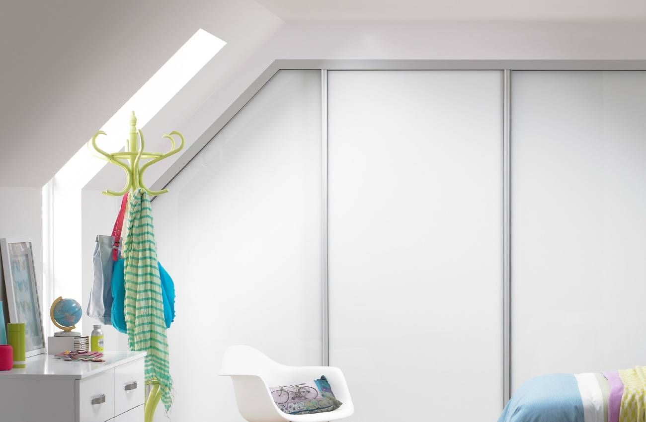 White Glass Teen Bedroom | Fitted Bedrooms From Betta Living Throughout Cameo Wardrobes (View 15 of 15)