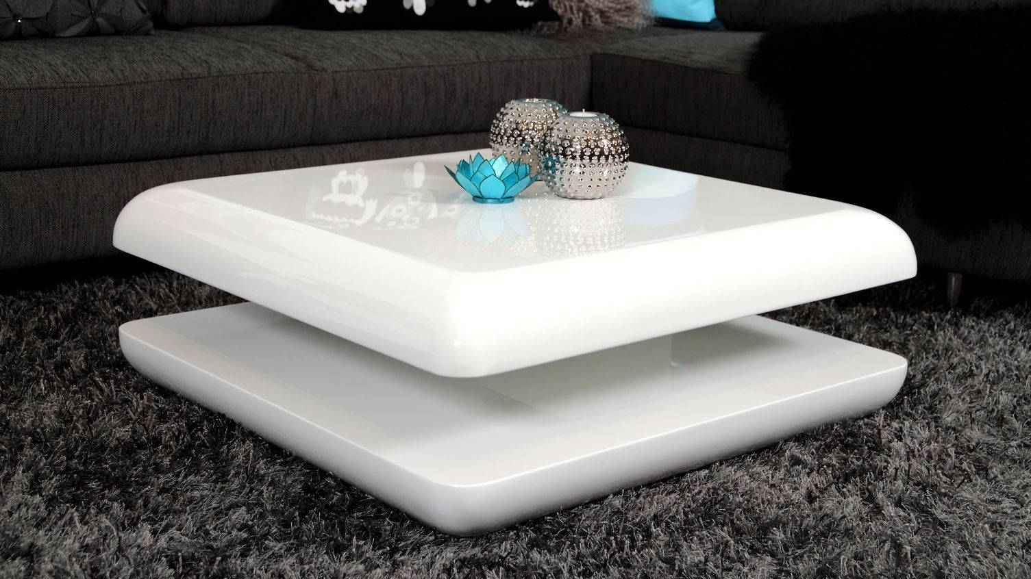 Featured Photo of 2024 Best of Round High Gloss Coffee Tables