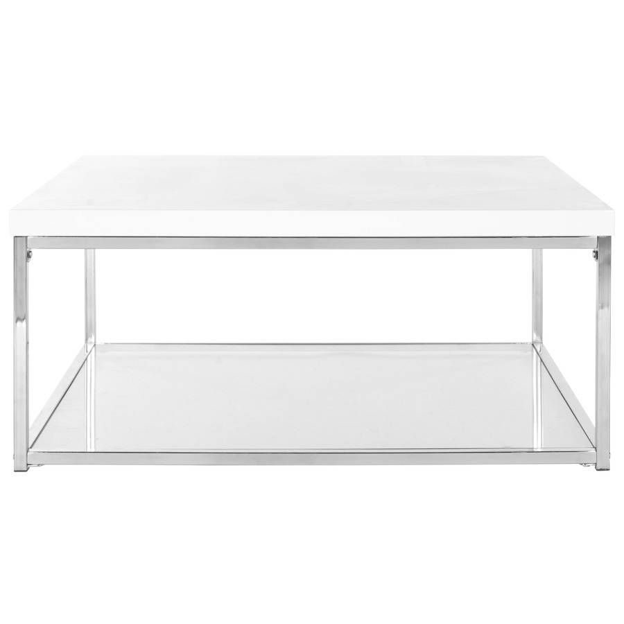 White Square Coffee Table (View 22 of 30)