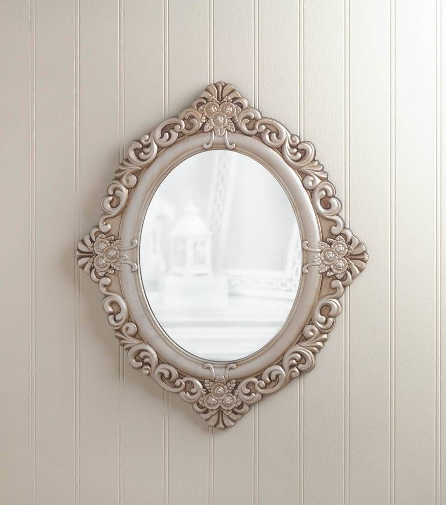 White Vintage Wall Mirrors : Doherty House – A Beautiful Of For Vintage Looking Mirrors (Photo 9 of 25)