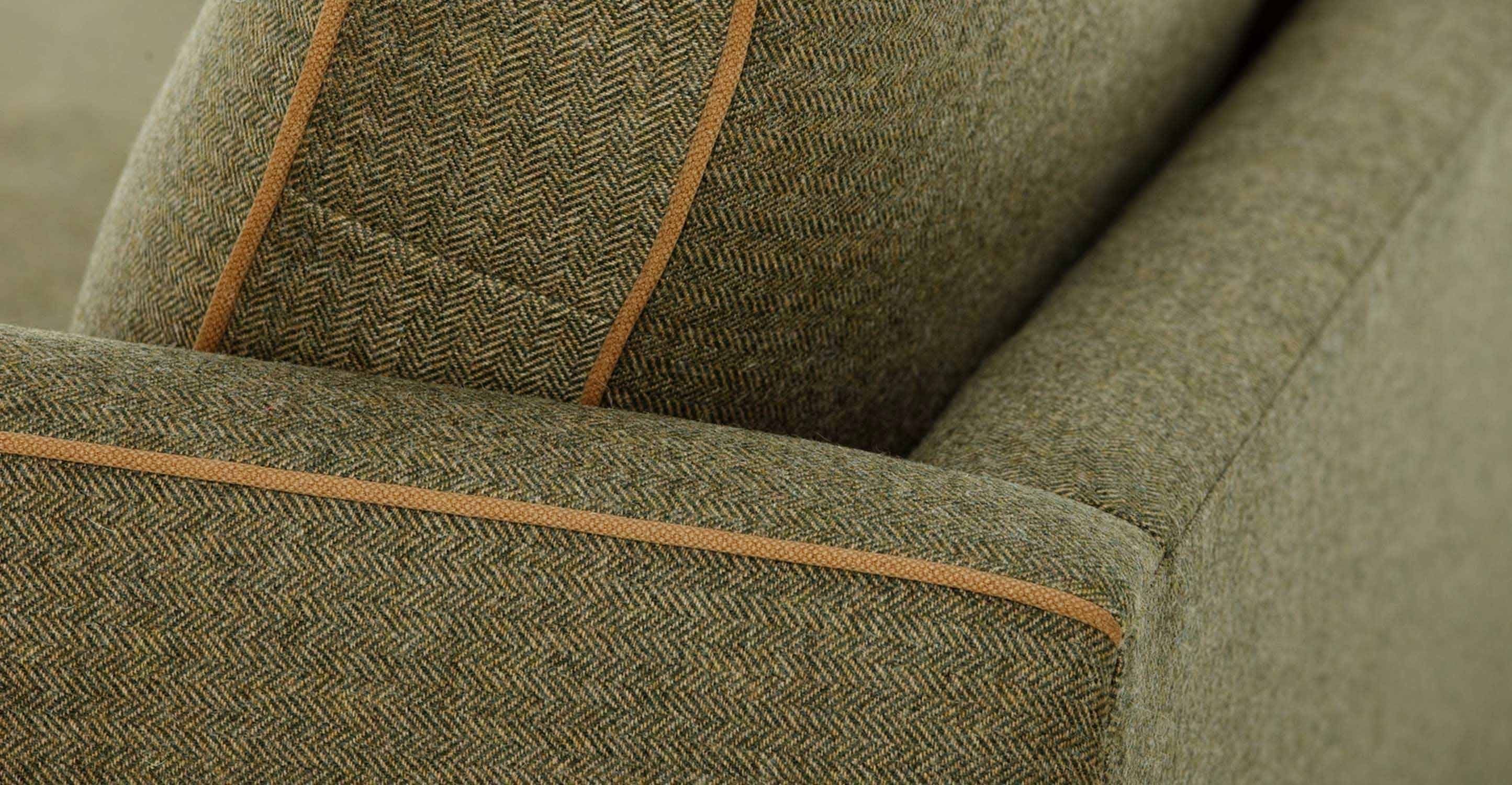 Wolseley 3 Seater Sofa In Wool Tweed | Made Pertaining To Tweed Fabric Sofas (View 8 of 30)