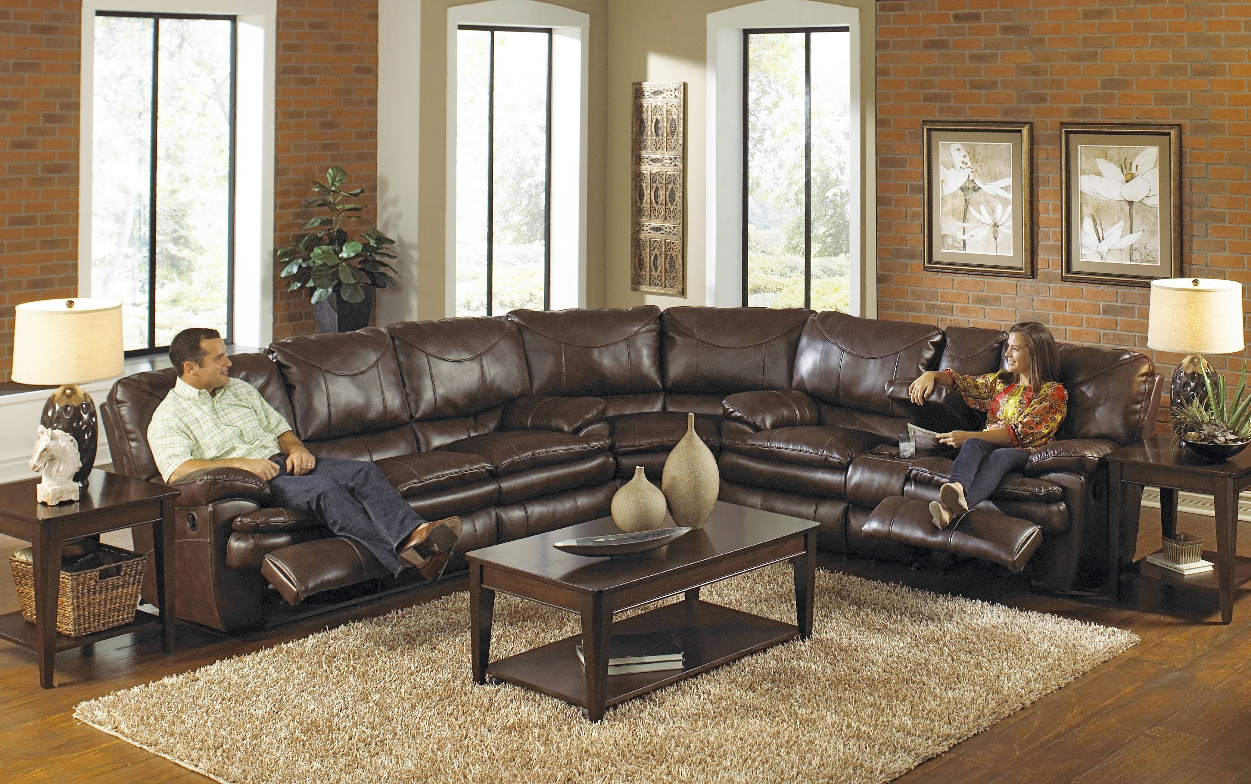 Wonderful Sectional Sleeper Sofa With Recliners 75 About Remodel Inside Theatre Sectional Sofas (View 8 of 30)