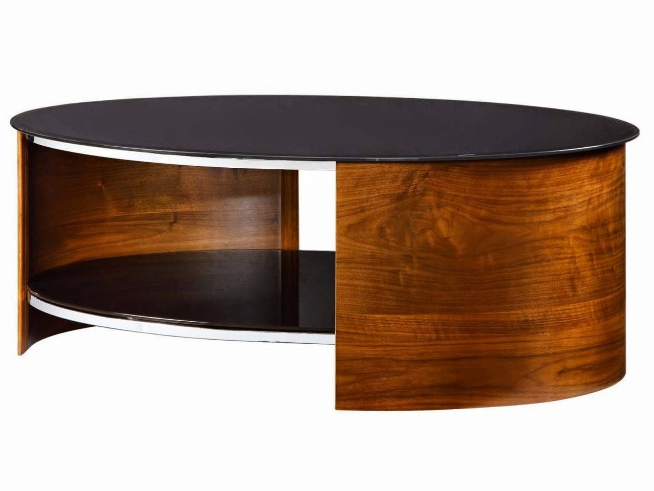 Wood Coffee Tables Uk For Sale – Coffee Table With Storage, Glass Within Oval Black Glass Coffee Tables (View 9 of 30)