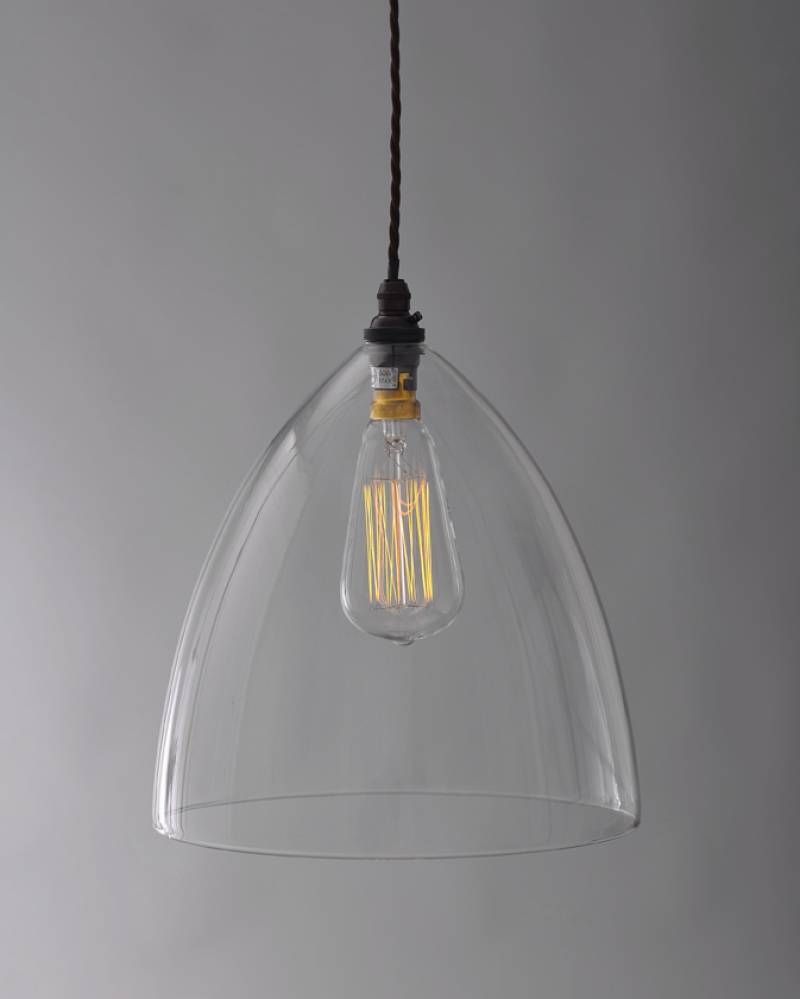 10 Glass Pendant Lamp Shades To Enhance The Beauty Of Your Home In Glass Jug Pendants (View 7 of 15)