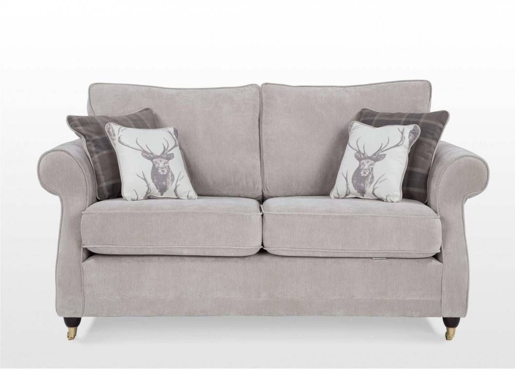2 Seater Fabric High Back Sofa – Dorchester Regarding High Back Sofas And Chairs (Photo 11 of 15)