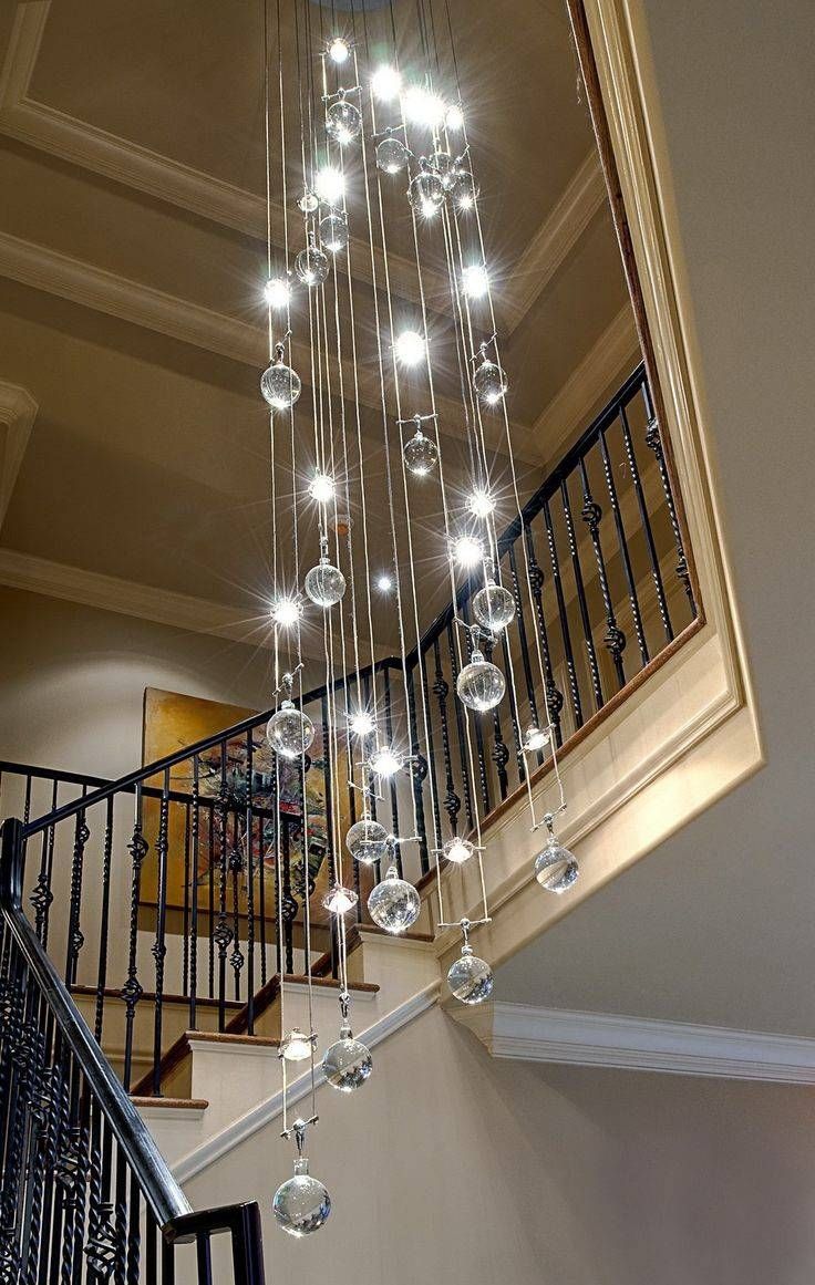 23 Best Home Images On Pinterest | Painting, Home And Living Room Within Stairwell Lighting Pendants (Photo 10 of 15)