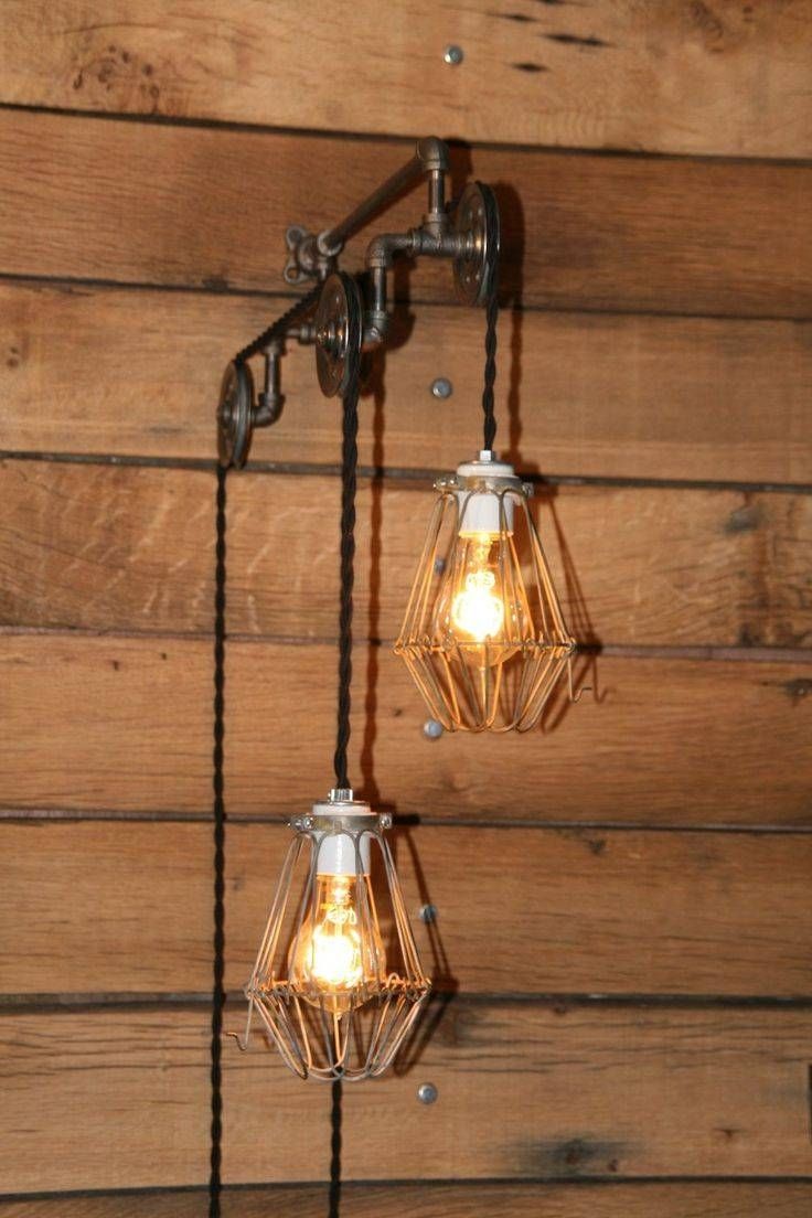 24 Best Pulley With Lights Images On Pinterest | Pulley, Pulley In Double Pulley Pendant Lights (Photo 6 of 15)