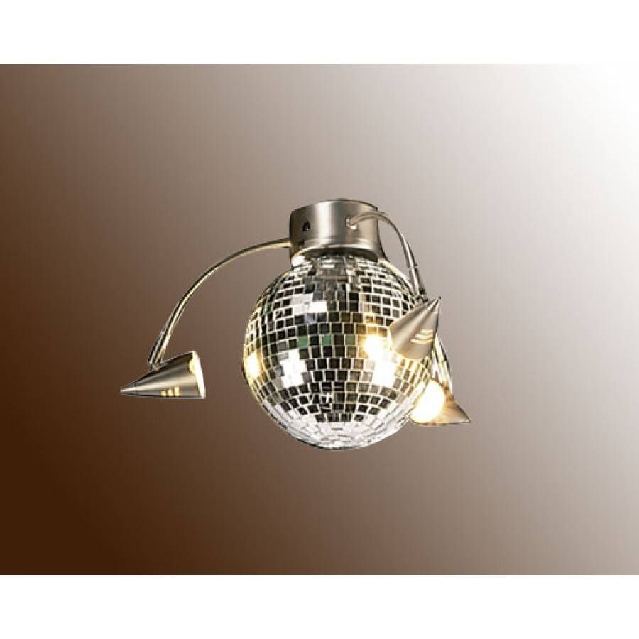 3 Light Ceiling Fan Light Kit Intended For Disco Ball Ceiling Lights Fixtures (Photo 4 of 15)