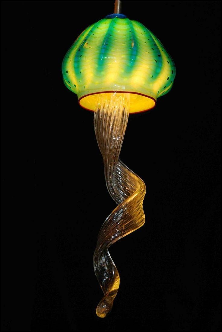 696 Best Glass Art Images On Pinterest | Glass Art, Glass And With Jellyfish Inspired Pendant Lights (View 8 of 15)