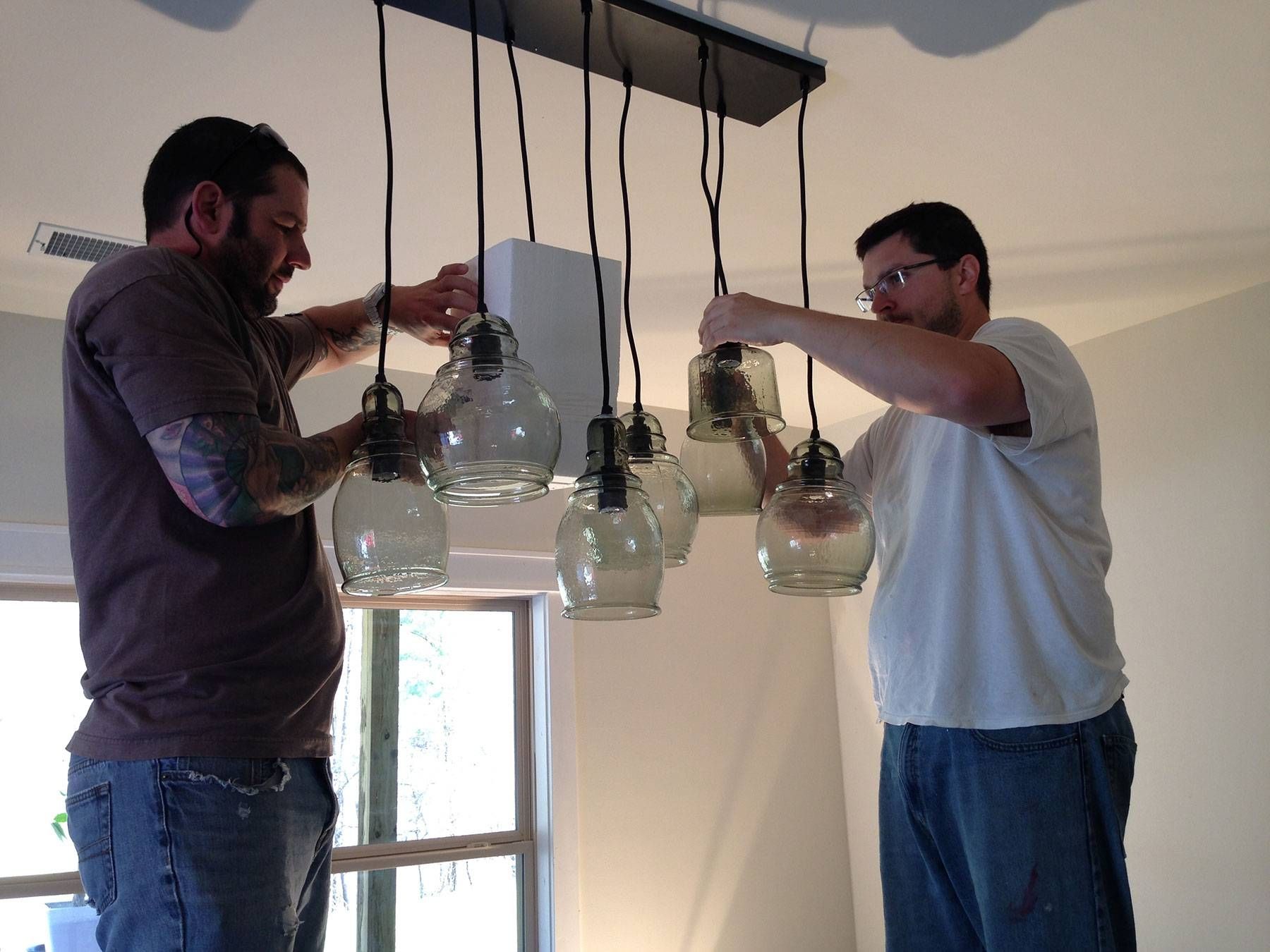 A Braizen Office Makeover: Part 1 With Paxton Pendant Lights (View 3 of 15)