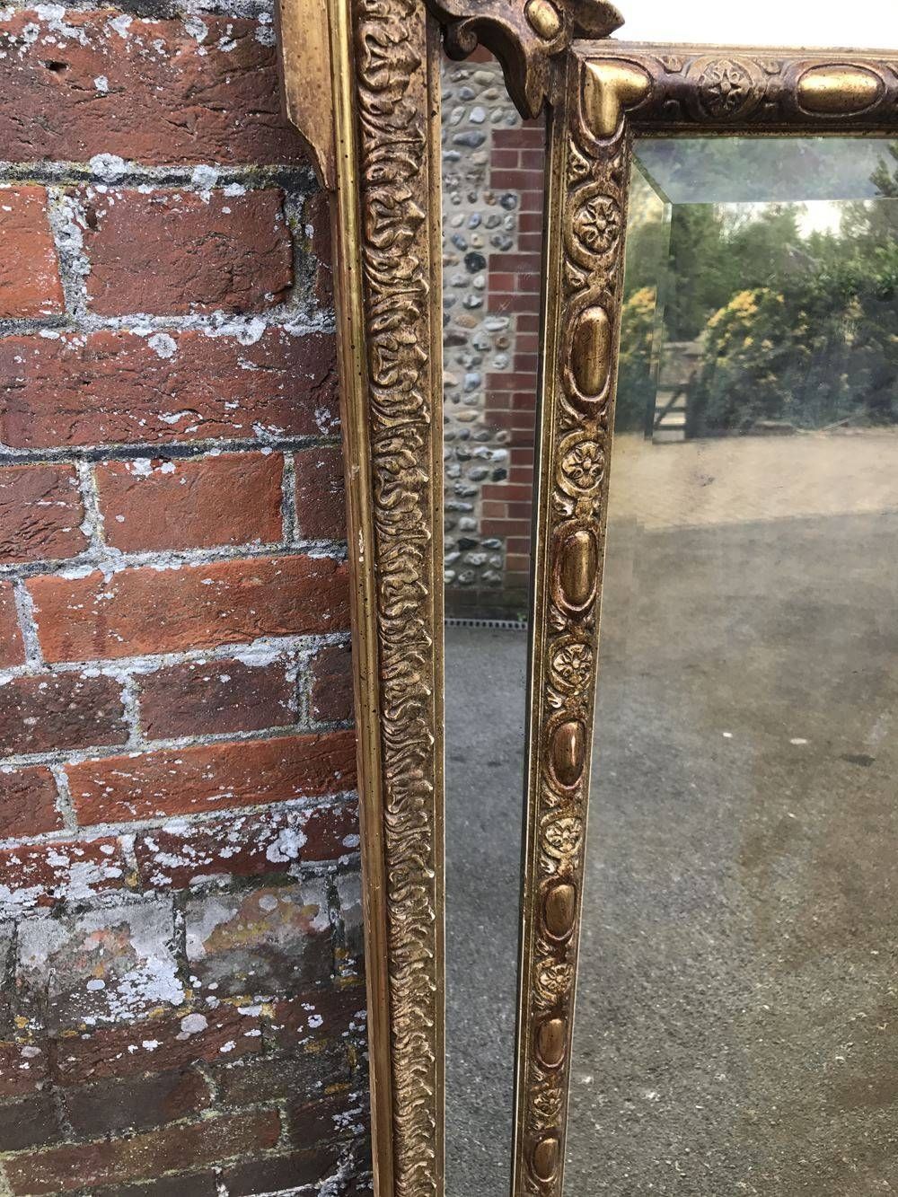 A Superb Highly Decorative Large Antique 19th Century French For Antique French Mirrors (Photo 15 of 15)