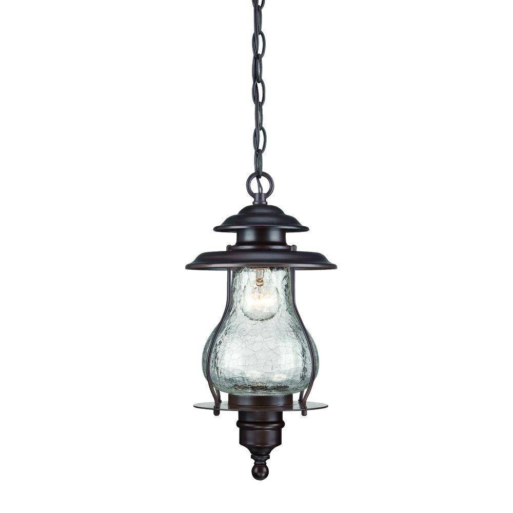 Acclaim Lighting Blue Ridge Collection 1 Light Architectural With Home Depot Outdoor Pendant Lights (View 13 of 15)