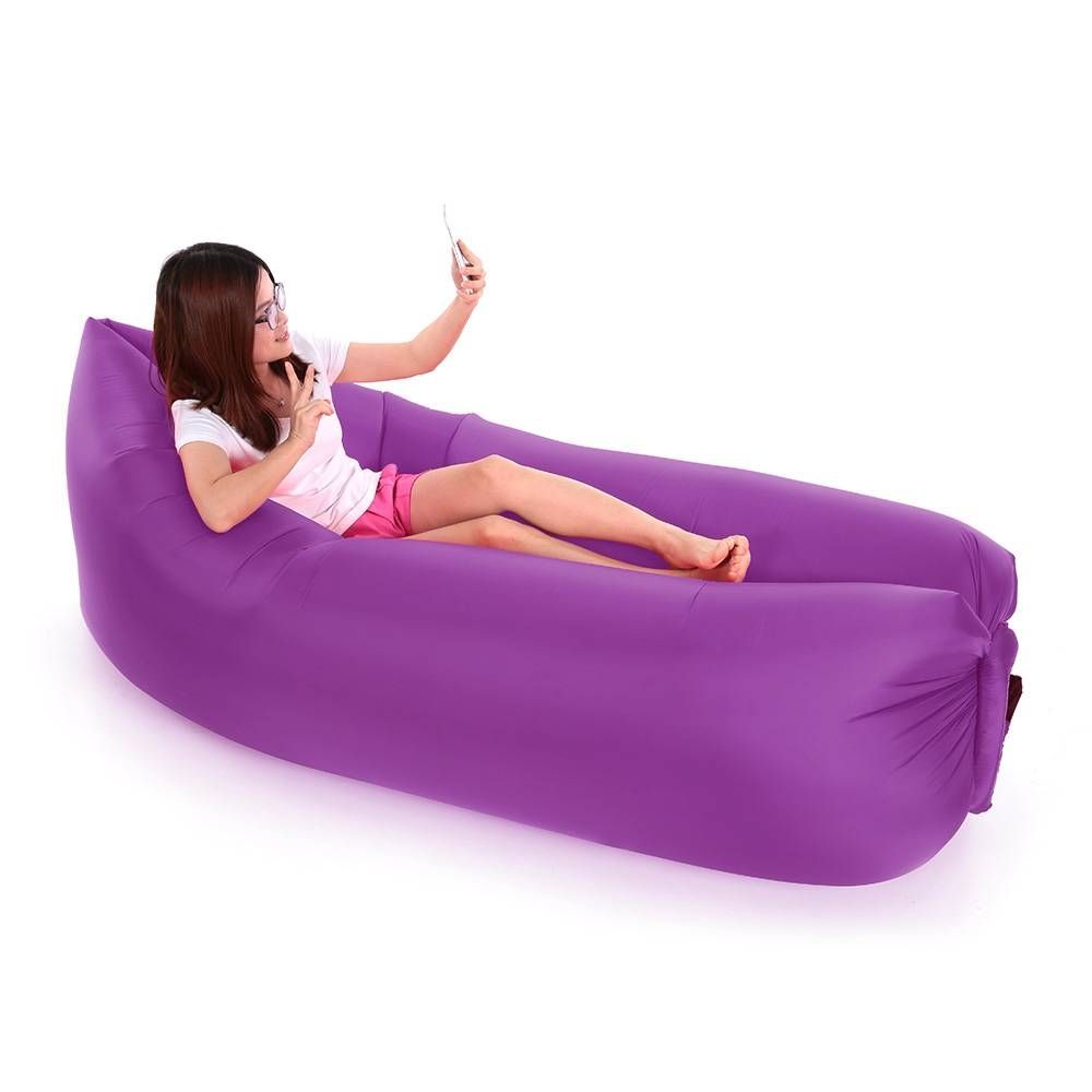 Air Lazy Bag Sofa Inflatable Sleepi (end 11/30/2017 5:15 Pm) Pertaining To Lazy Sofa Chairs (View 11 of 15)