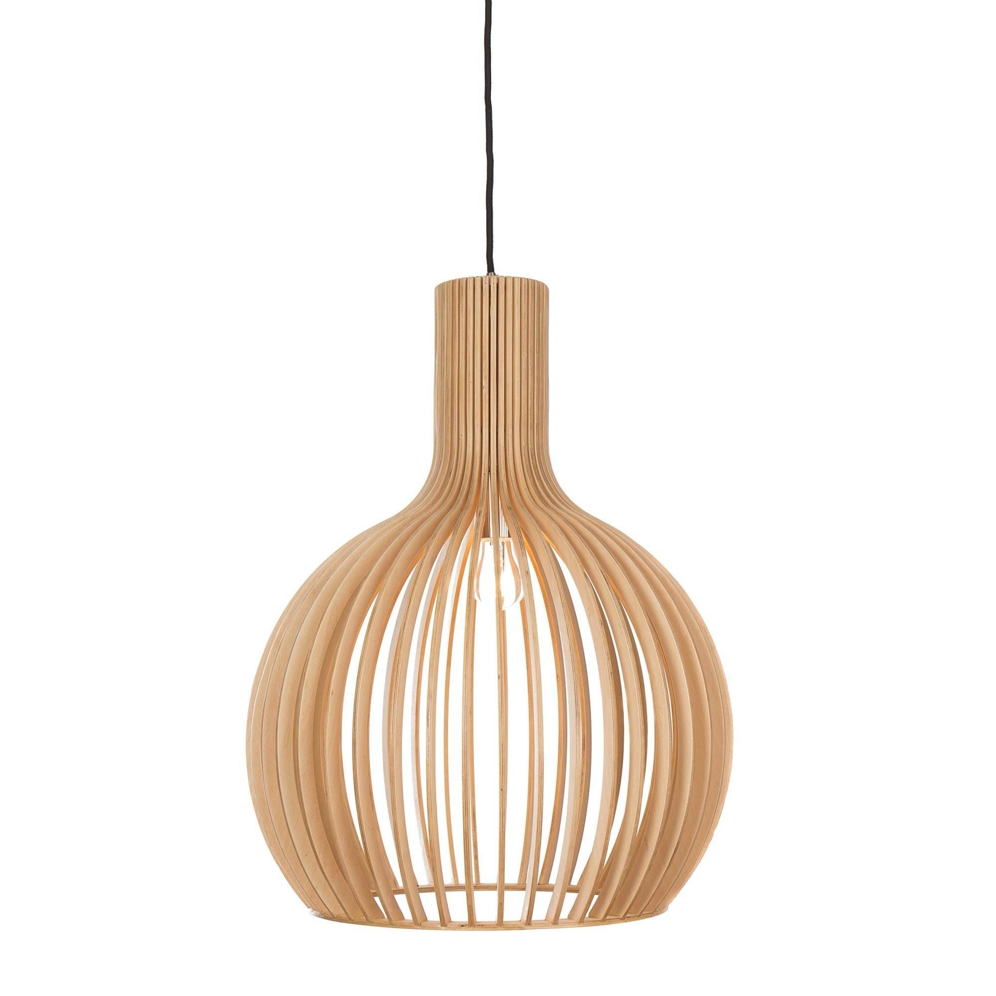 Featured Photo of 2024 Latest Wooden Pendant Lights