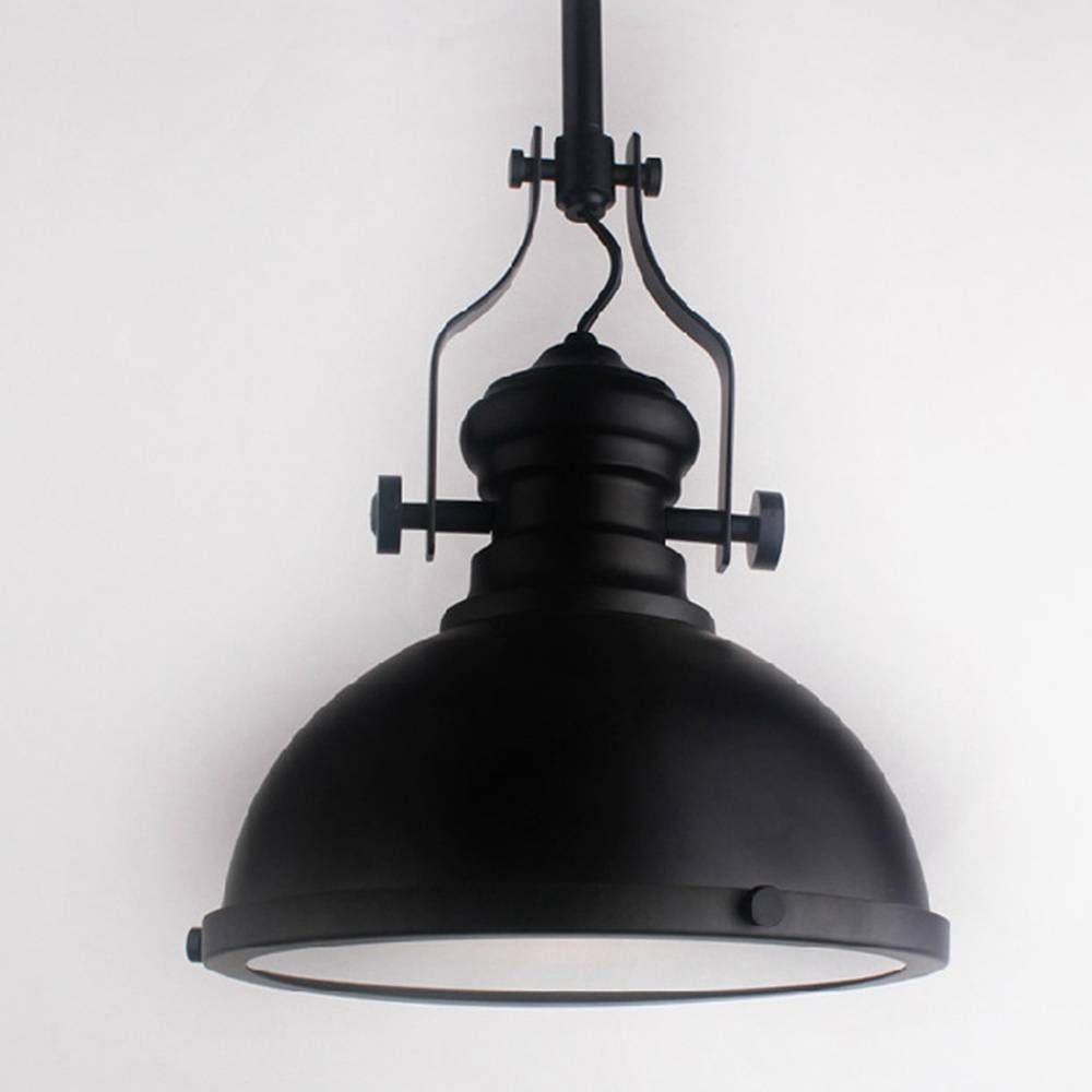 Aliexpress : Buy Loft America Country Industrial Black Pendant With Regard To Industrial Style Pendant Lights Fixtures (Photo 14 of 15)