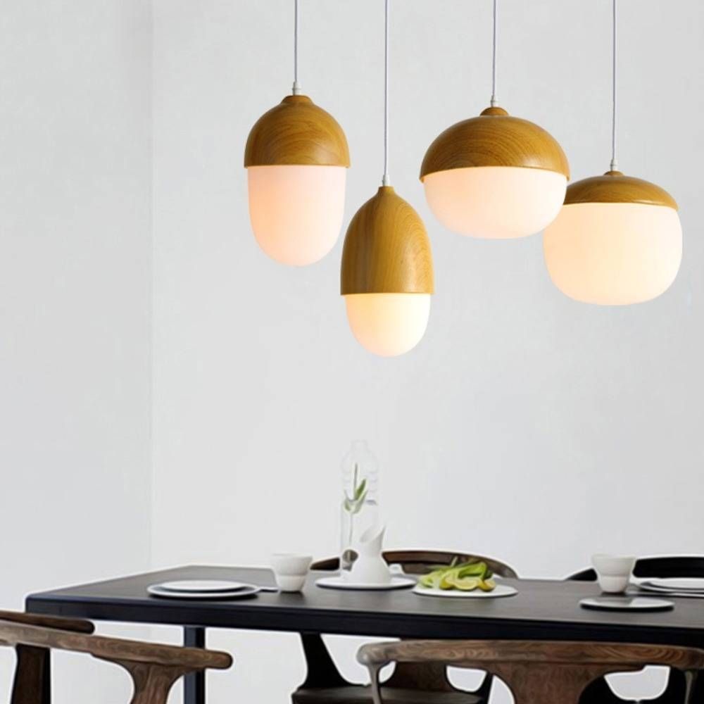 Aliexpress : Buy Modern Diy Decorative Pendant Light Nut Egg With Nut Pendant Lights (View 6 of 15)