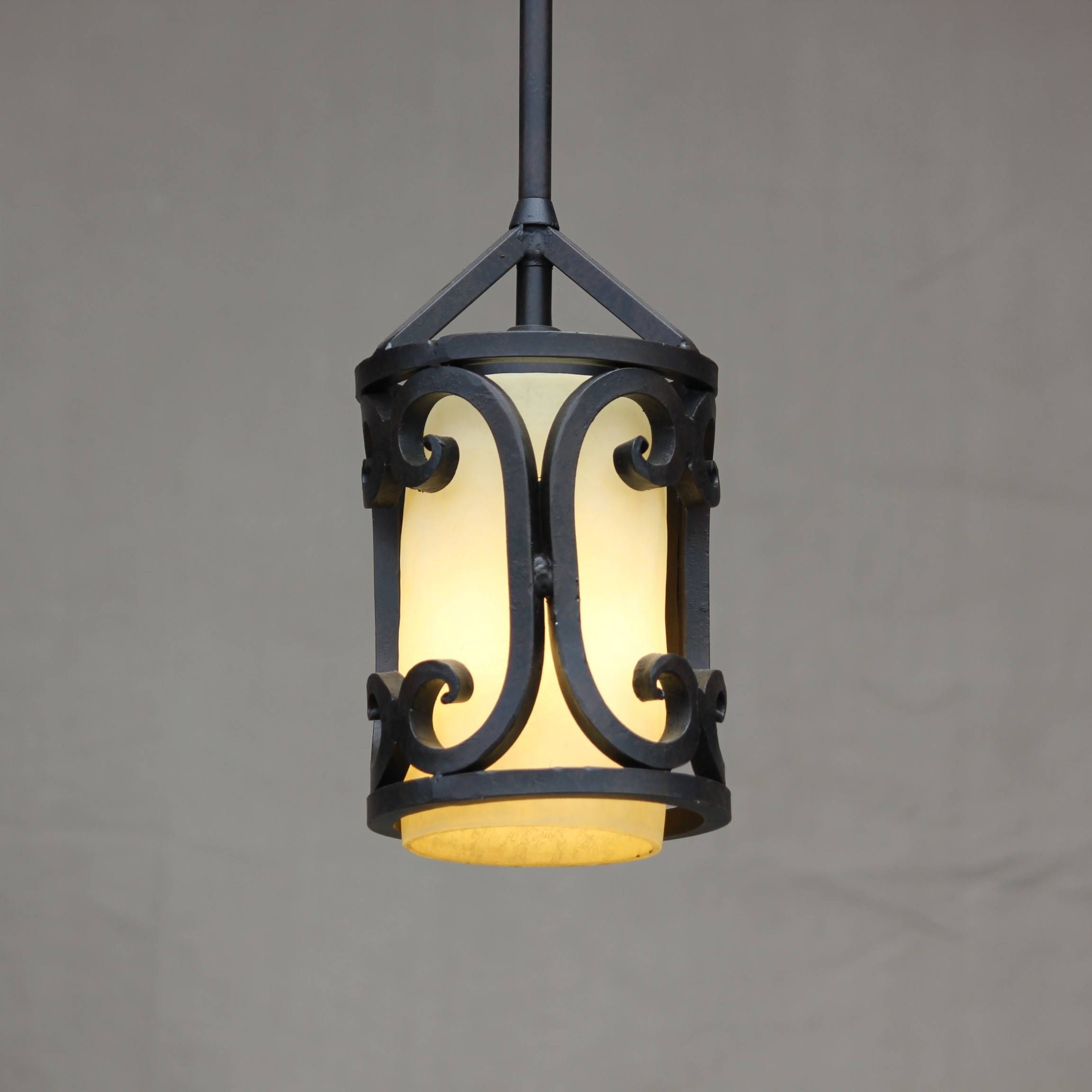 Amazing Of Wrought Iron Pendant Light Related To House Decor For Wrought Iron Kitchen Lights Fixtures (View 5 of 15)