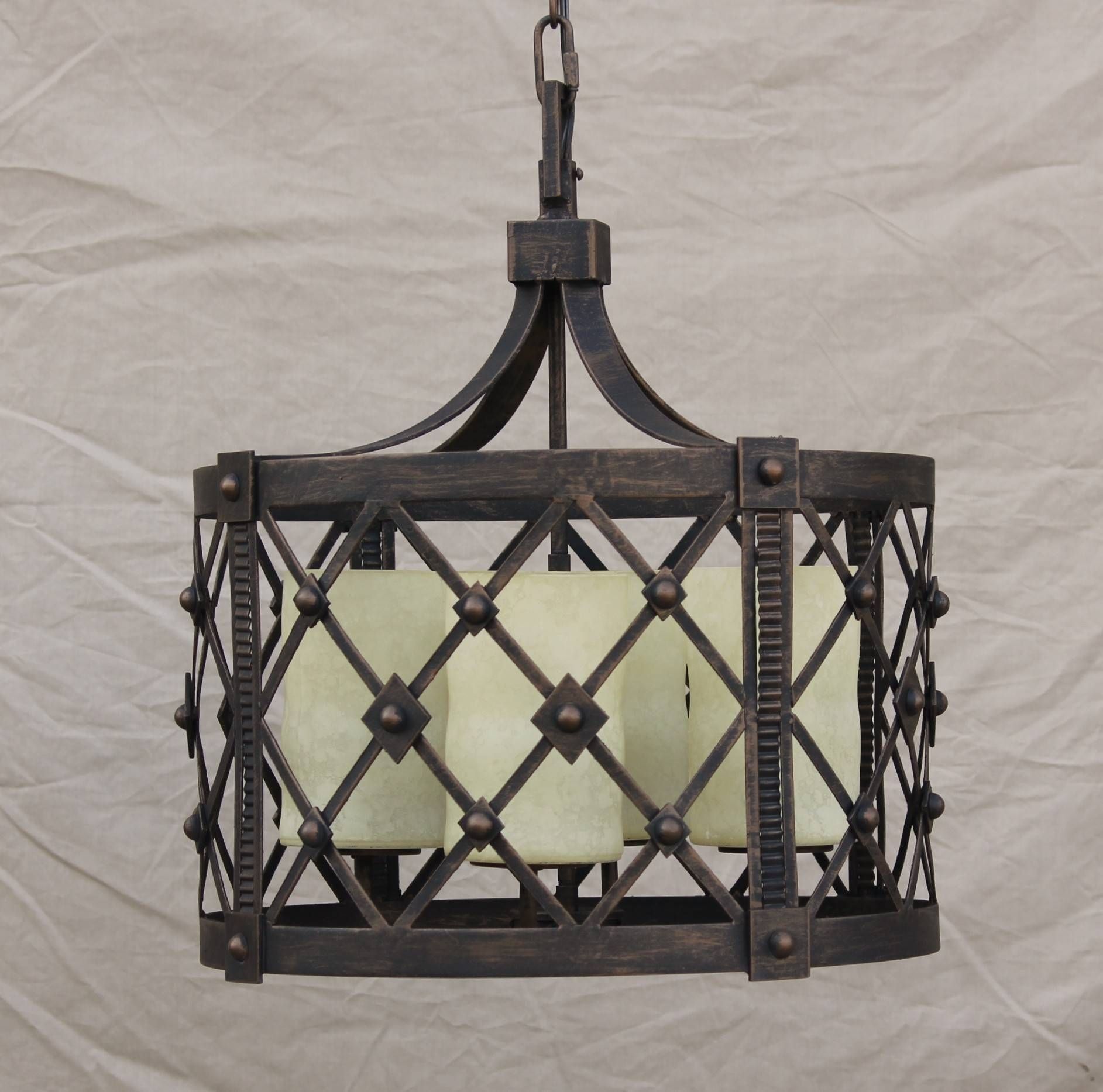 Photo Gallery Of Wrought Iron Lights Fixtures For Kitchens Showing 12 Of 15 Photos