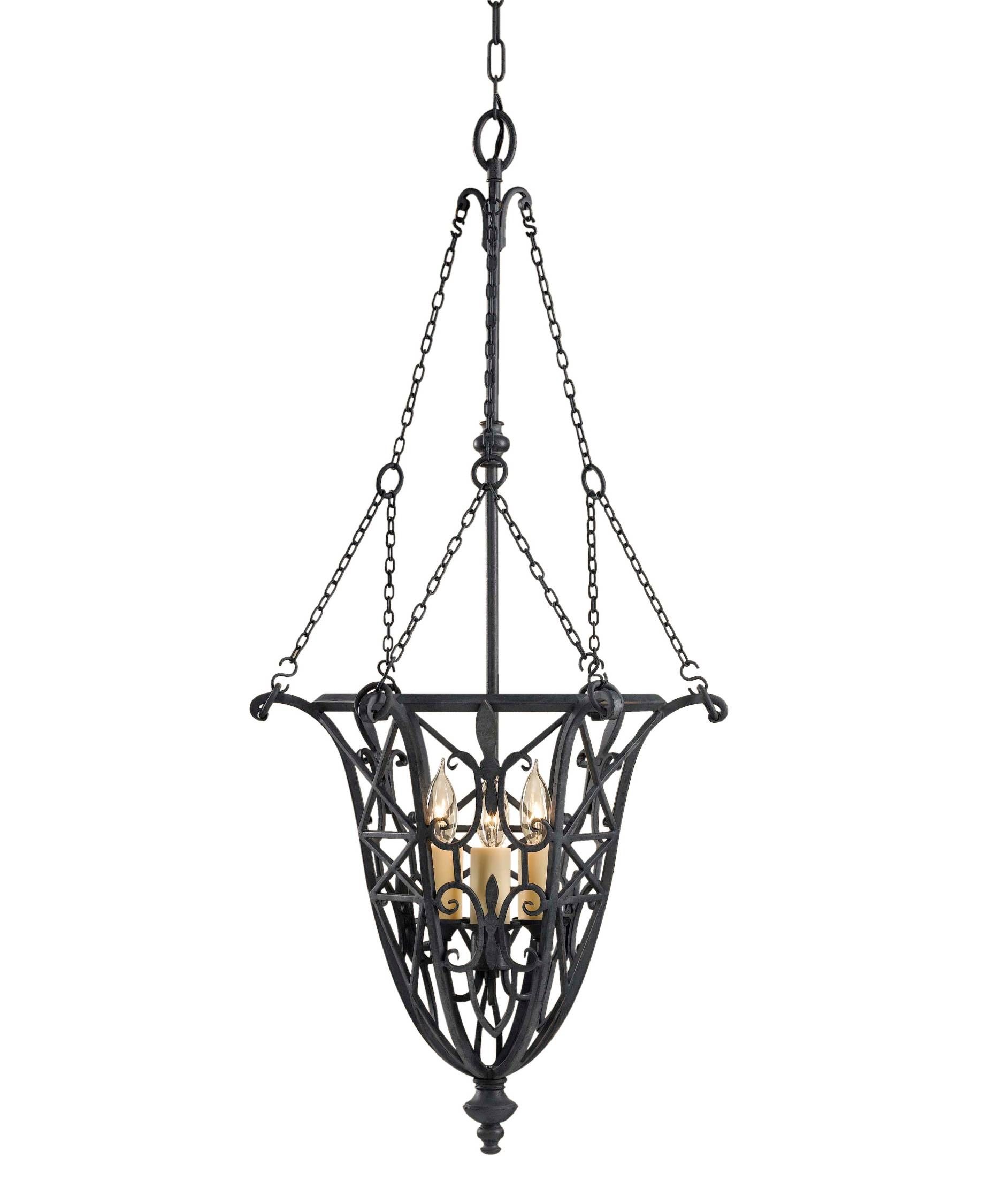 Amazing Of Wrought Iron Pendant Light Related To House Decor Within Wrought Iron Kitchen Lights Fixtures (Photo 15 of 15)