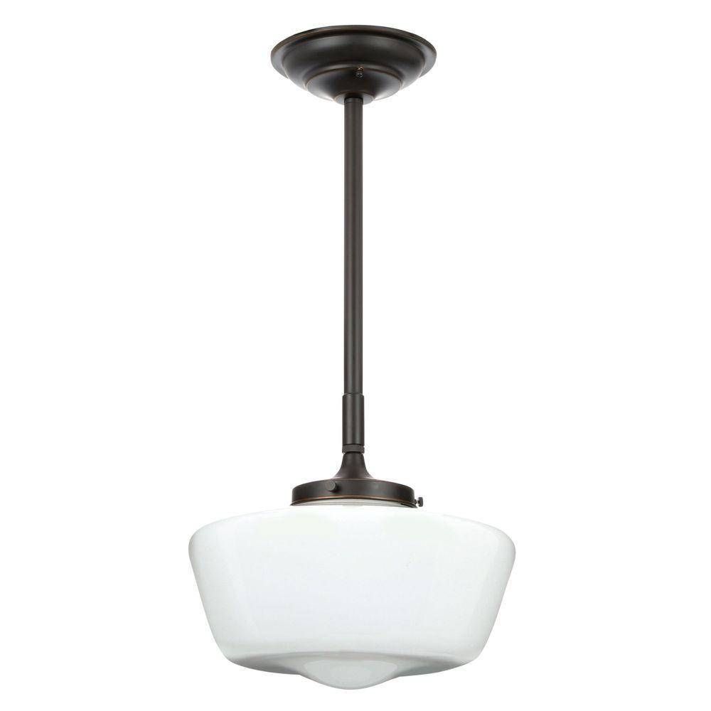 Amazing Schoolhouse Pendant Lights Related To House Design Ideas For Home Depot Pendant Lights (View 13 of 15)