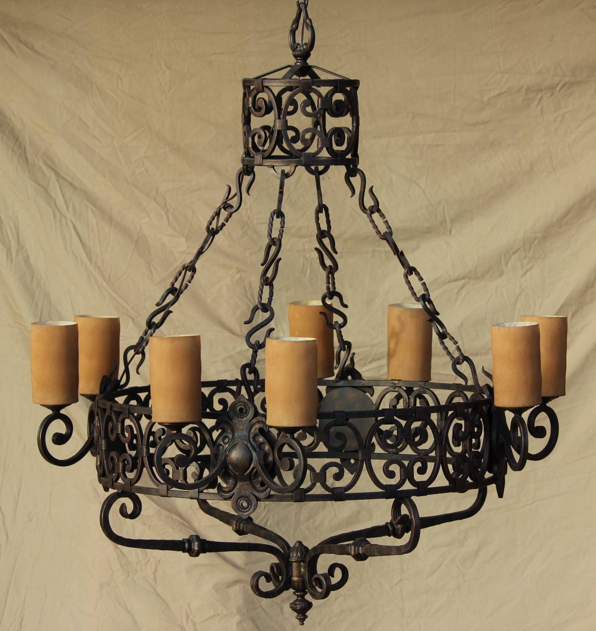 Amazing Wrought Iron Ceiling Lights 33 With Additional Copper Mini Regarding Wrought Iron Mini Pendant Lights (Photo 10 of 15)