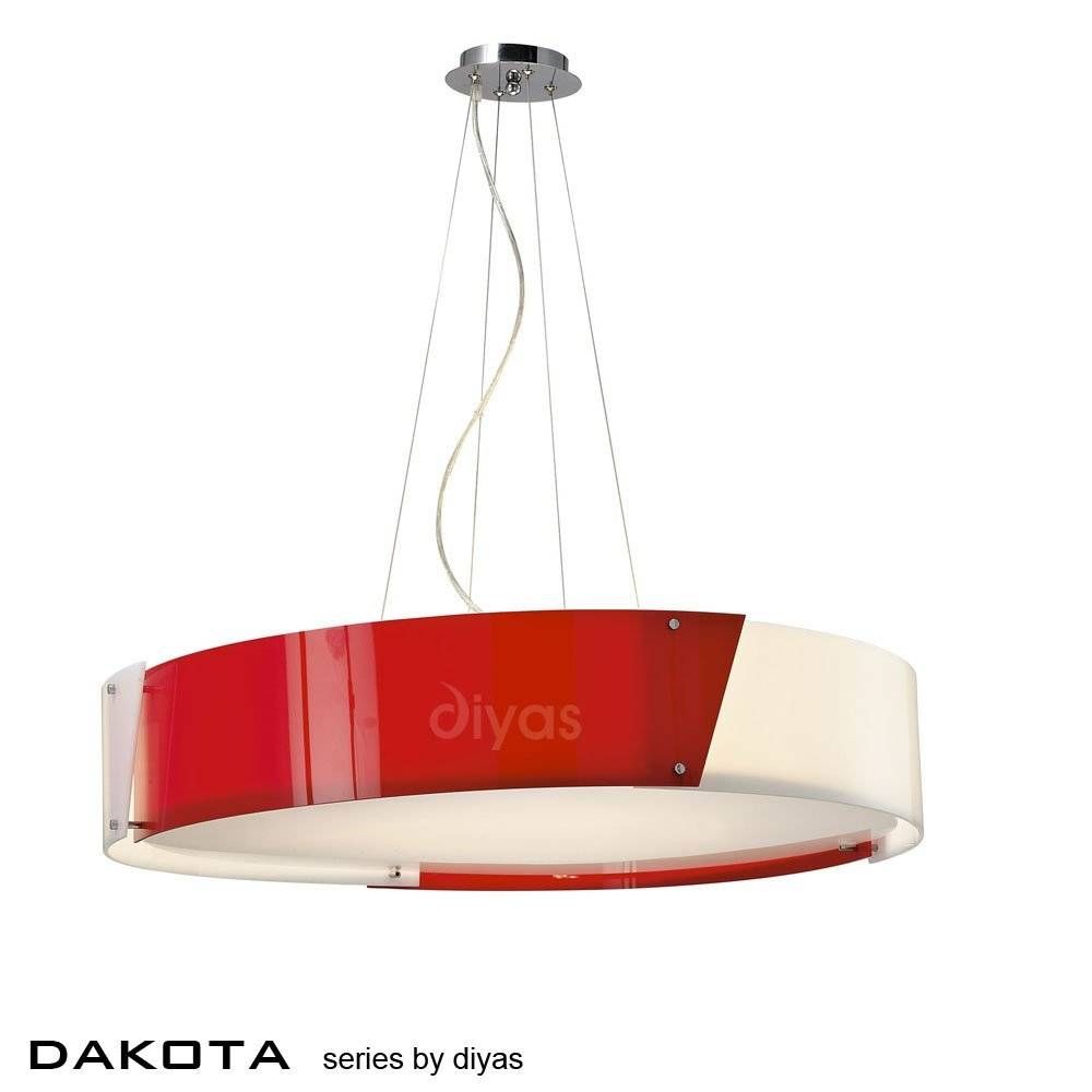 Amusing Red Pendant Lighting 17 For Drum Shade Ceiling Light With Regarding Red Drum Pendant Lights (View 2 of 15)