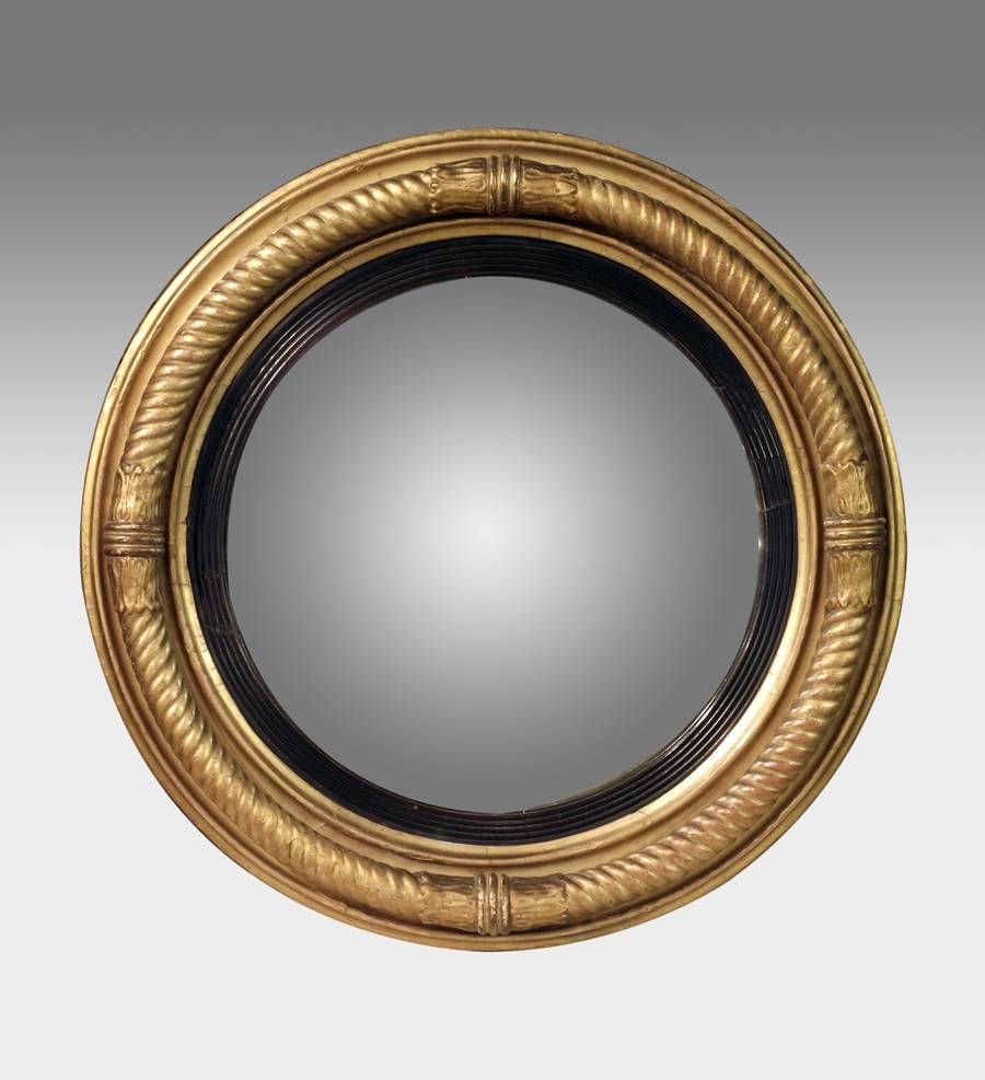 Featured Photo of 15 Inspirations Round Antique Mirrors