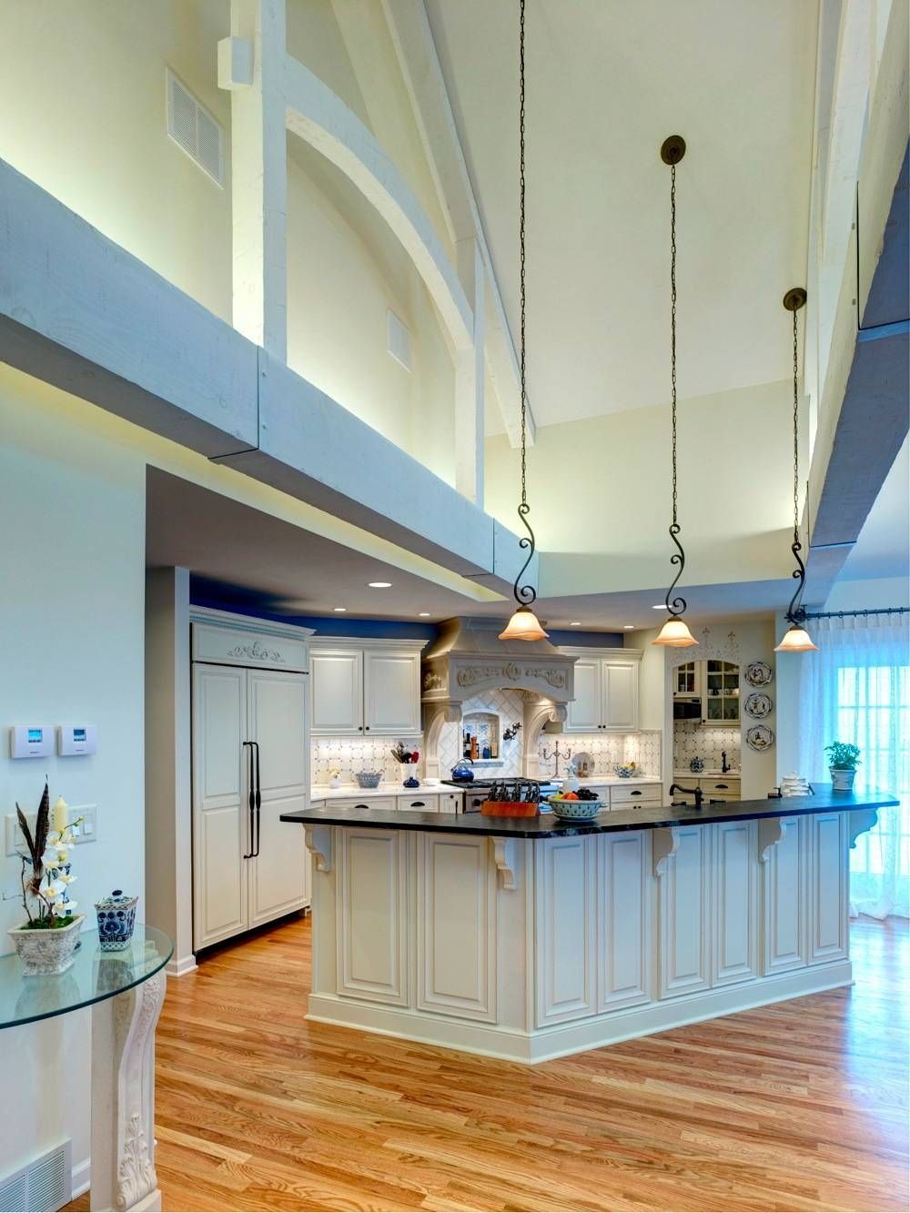 Appealing High Ceiling Images Ideas Trends With Kitchen Lighting With Regard To Pendant Lights For High Ceilings (View 3 of 15)