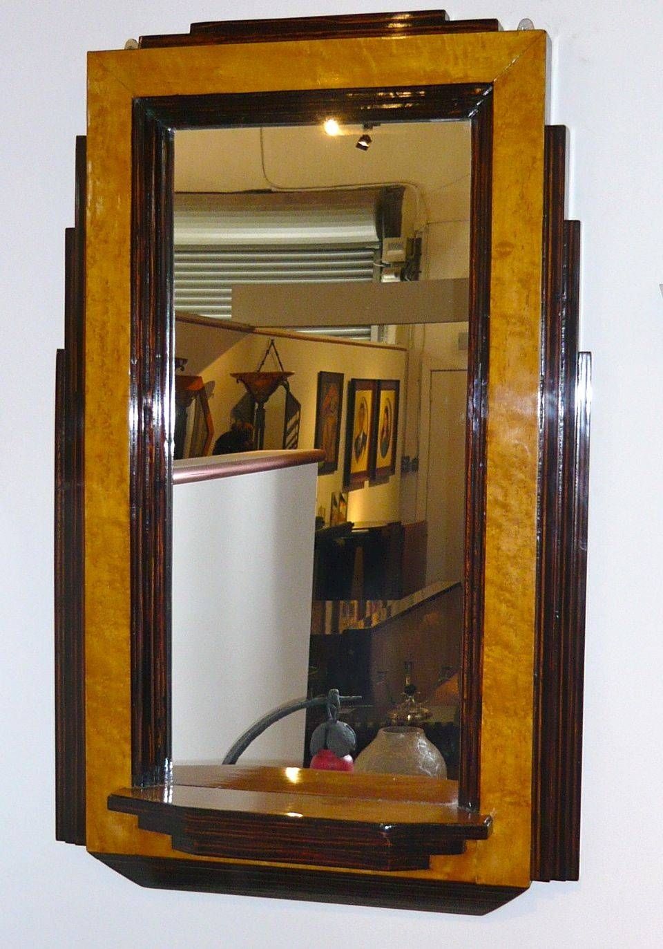 Art Deco Mirrors For Sale | Art Deco Collection Within Deco Mirrors (View 4 of 15)