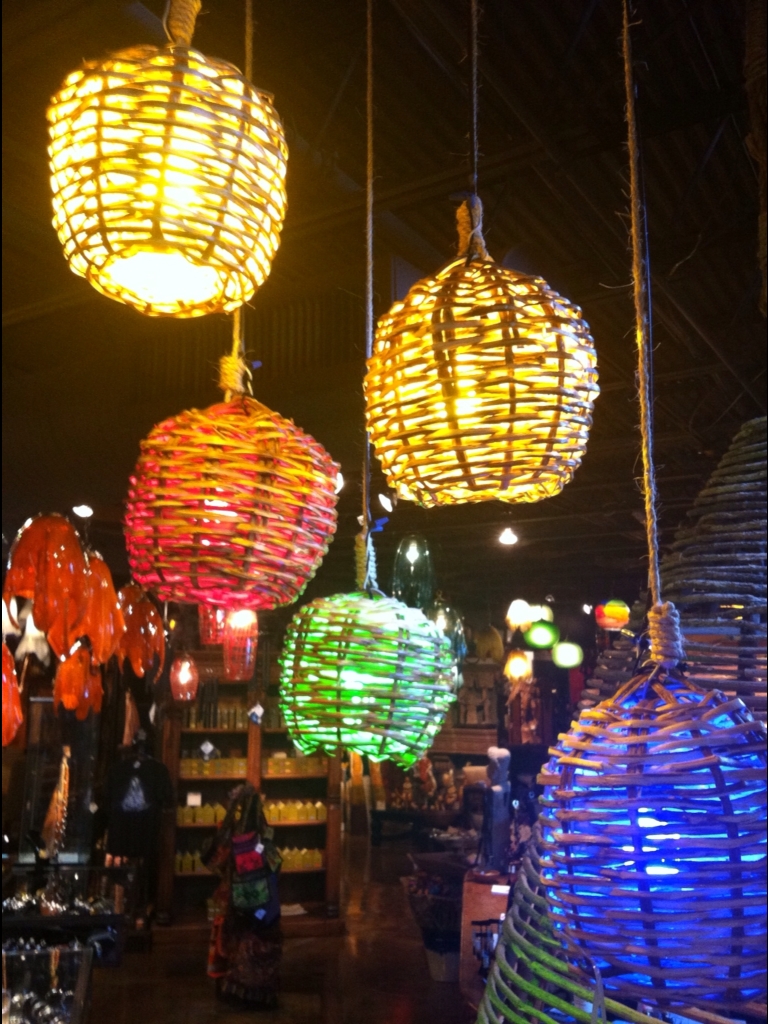 Basket Lights As Decorative Lanterns – No Mas! Productions Inside Mexican Pendant Lights (Photo 1 of 15)