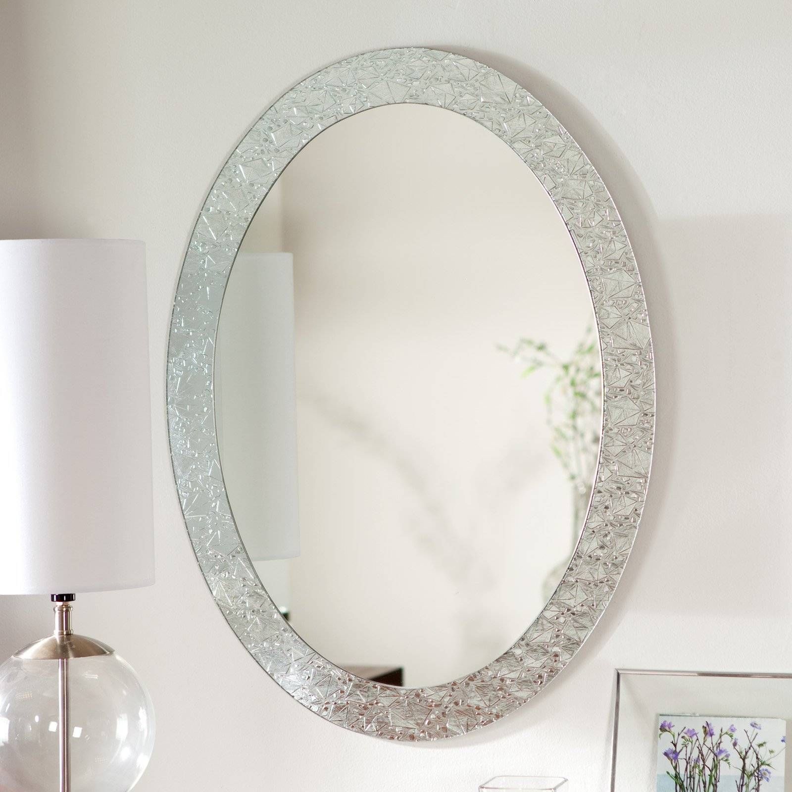 Bathroom: Bronze Framed Mirror | Oval Mirrors For Bathroom | Oval With Regard To Large Oval Wall Mirrors (Photo 8 of 15)