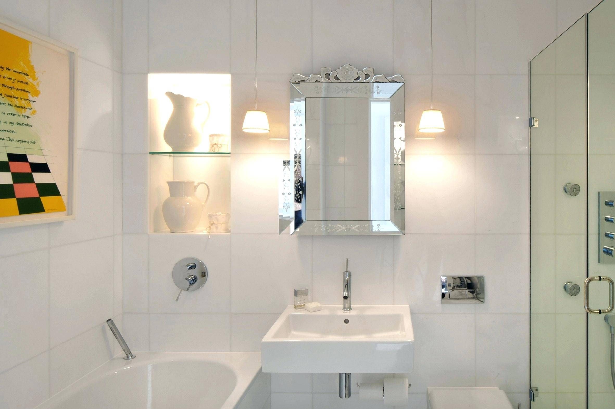 Bathroom Cabinets : Mirror Without Frame Modern Bathroom Mirrors Regarding Wall Mirrors Without Frame (View 12 of 15)