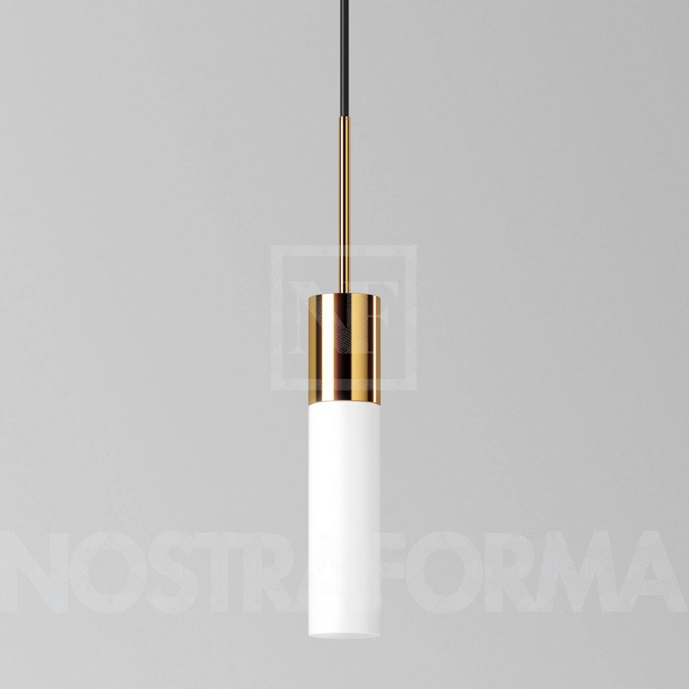 Bega 56390.4 / 45682.4 Pendant Lamp, Brass » Modern And With Regard To Tubular Pendant Lights (Photo 14 of 15)
