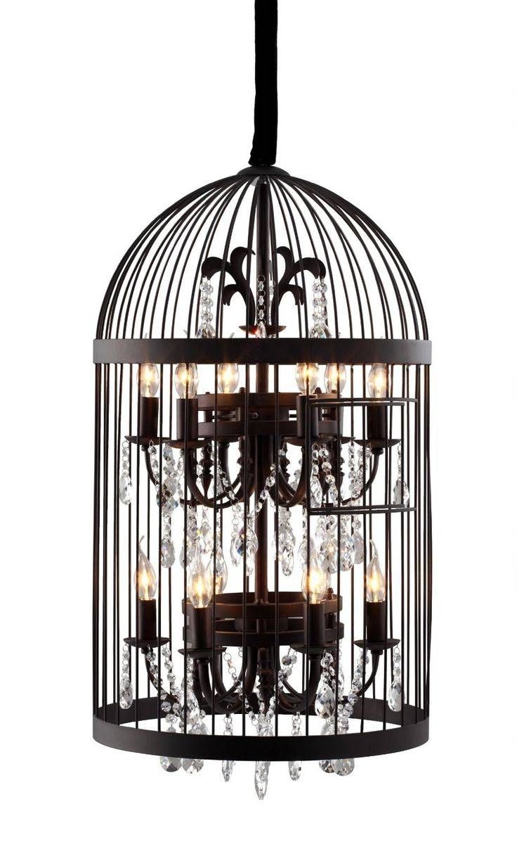 Best 20+ Birdcage Chandelier Ideas On Pinterest | Birdcage Light Inside Birdcage Lights Fixtures (Photo 10 of 15)
