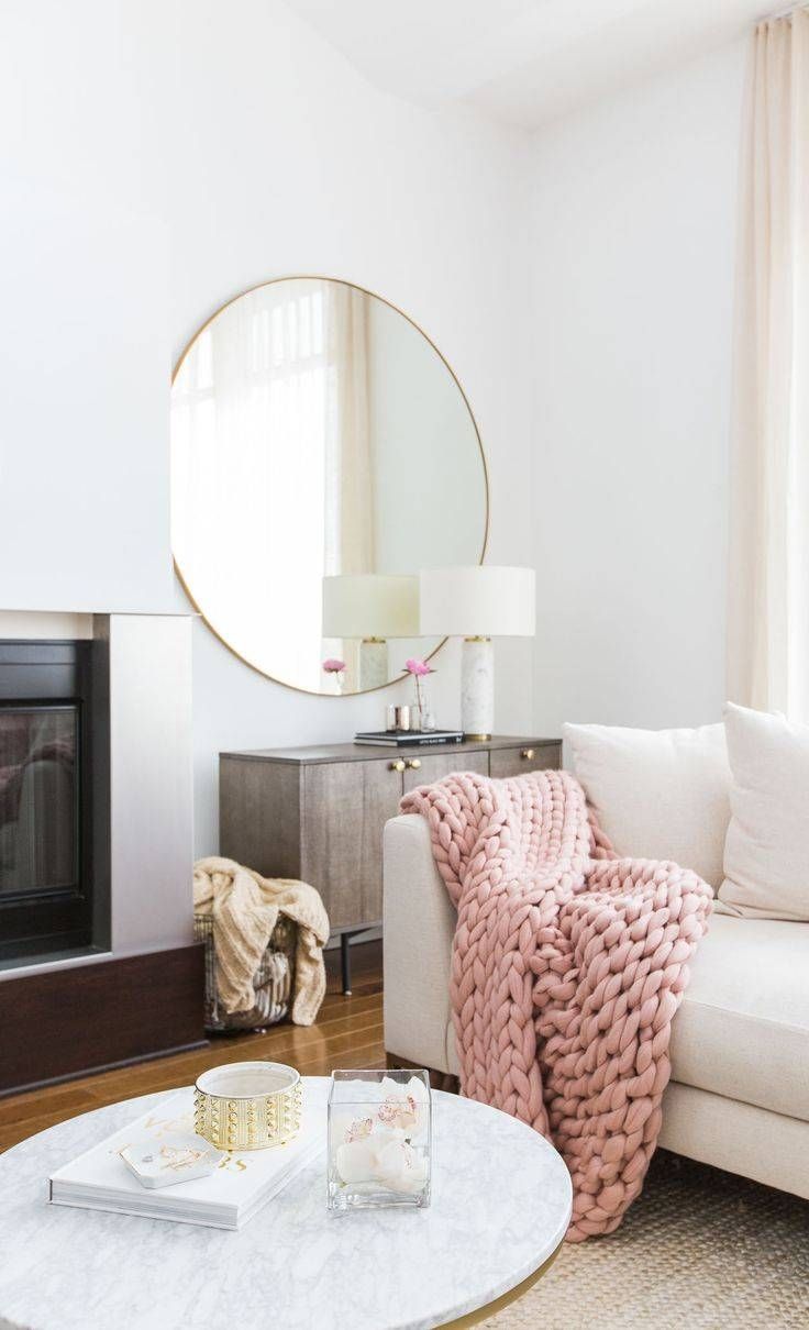 Best 20+ Large Round Mirror Ideas On Pinterest | Large Hallway Inside Large Pink Mirrors (Photo 8 of 15)