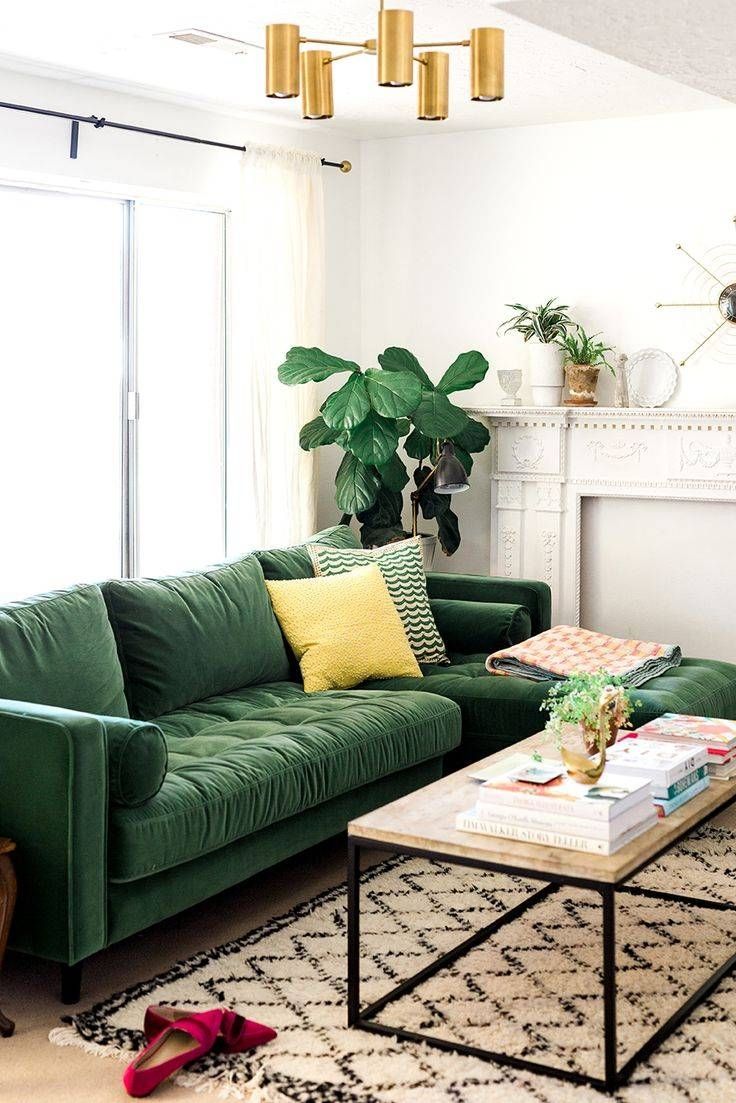 Best 25+ Green Sofa Ideas On Pinterest | Green Living Room Sofas With Regard To Green Sofas (View 5 of 15)