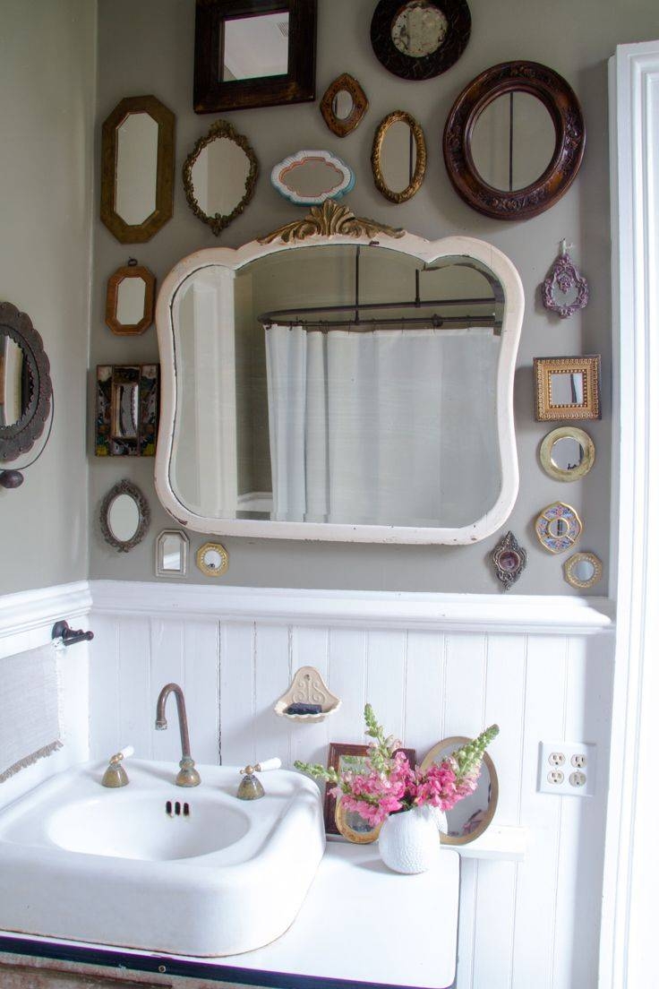 Best 25+ Vintage Bathroom Mirrors Ideas On Pinterest | Basement Intended For Old Style Mirrors (Photo 1 of 15)