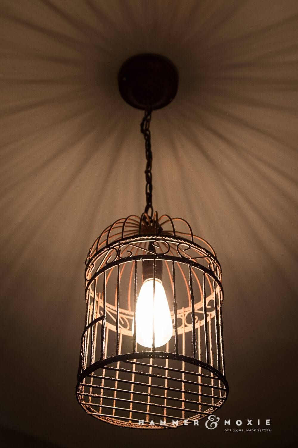 Bird Cage Pendant Light – Baby Exit Intended For Bird Cage Pendant Lights (Photo 1 of 15)