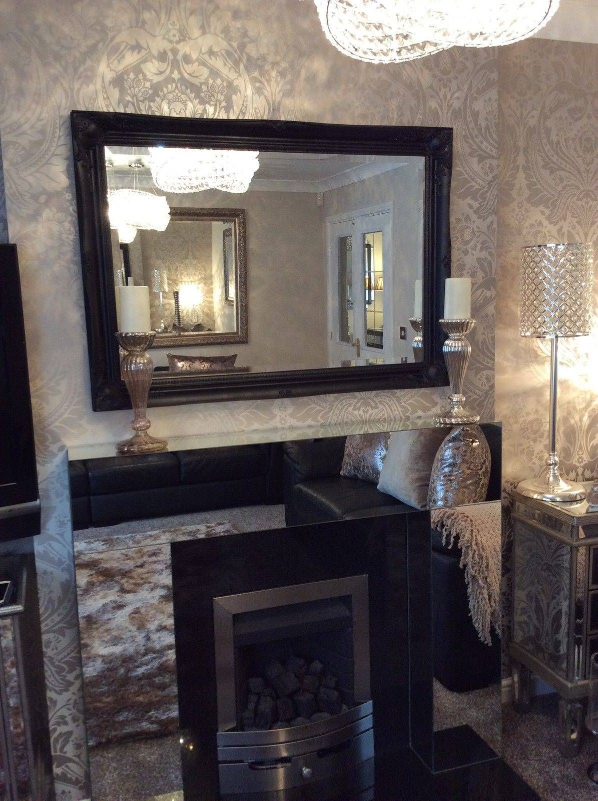 Black Mirror – Small – Large – Extra Large Available – Bargain Mirrors Intended For Large Black Mirrors (View 5 of 15)