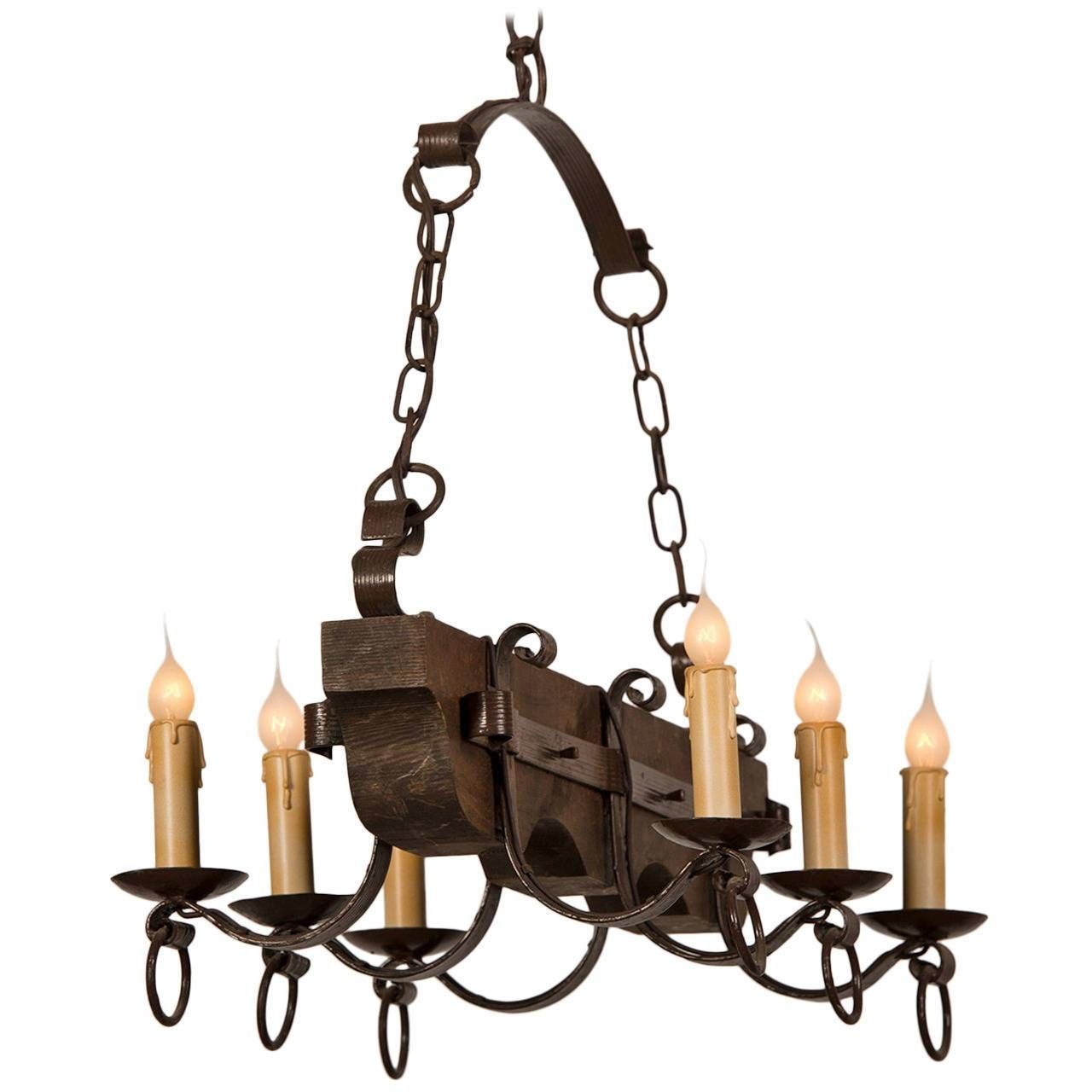 Black Wrought Iron Chandelier Lighting | Roselawnlutheran For Wrought Iron Pendant Lights For Kitchen (View 14 of 15)
