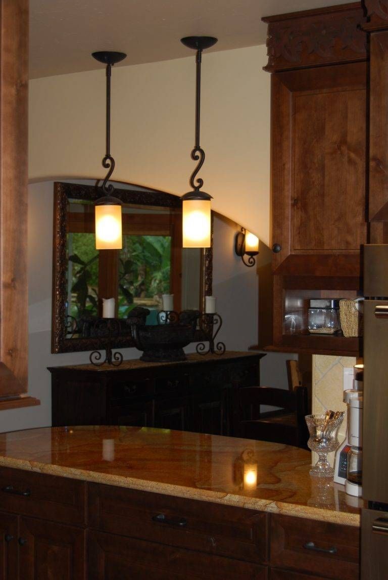 Black Wrought Iron Kitchen Light Fixtures – Outofhome With Wrought Iron Light Pendants (View 4 of 15)