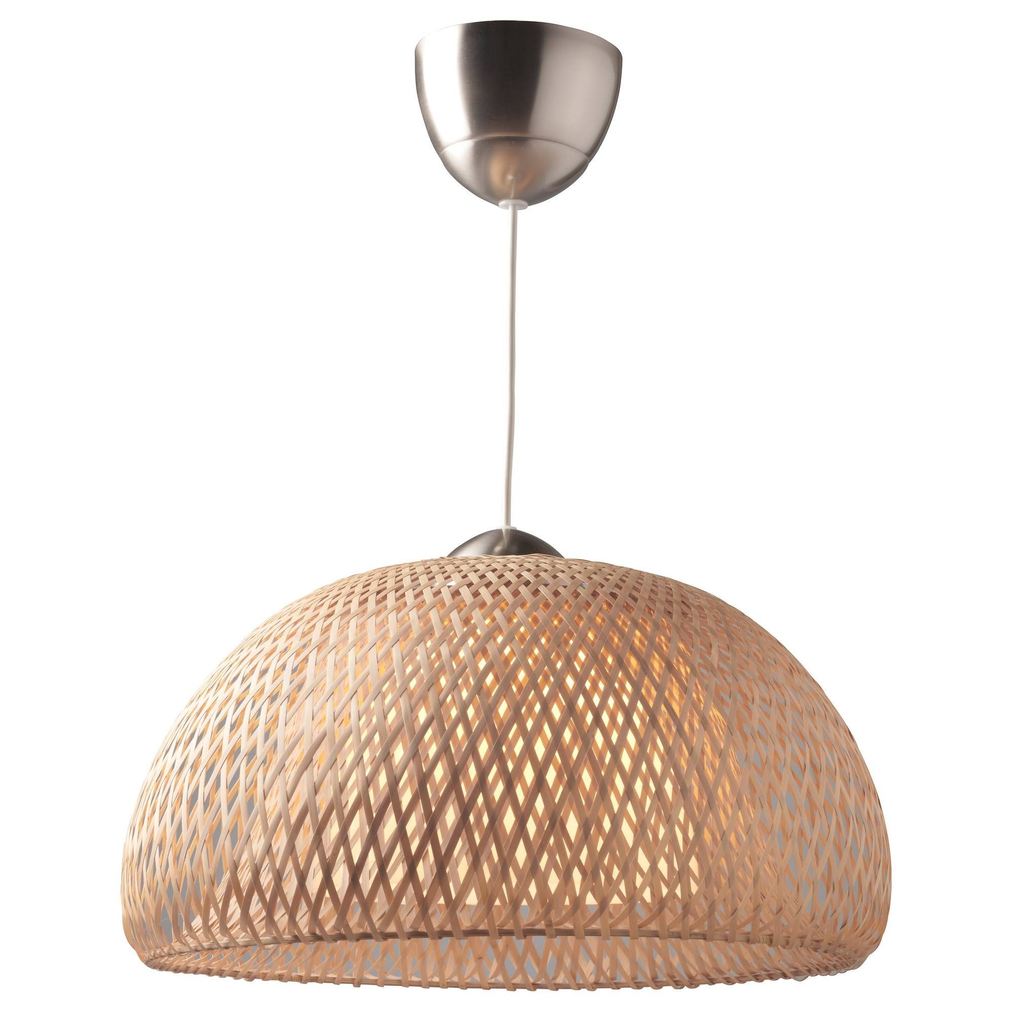 Böja Pendant Lamp Bamboo – Ikea For Ikea Pendant Lighting (Photo 2 of 15)
