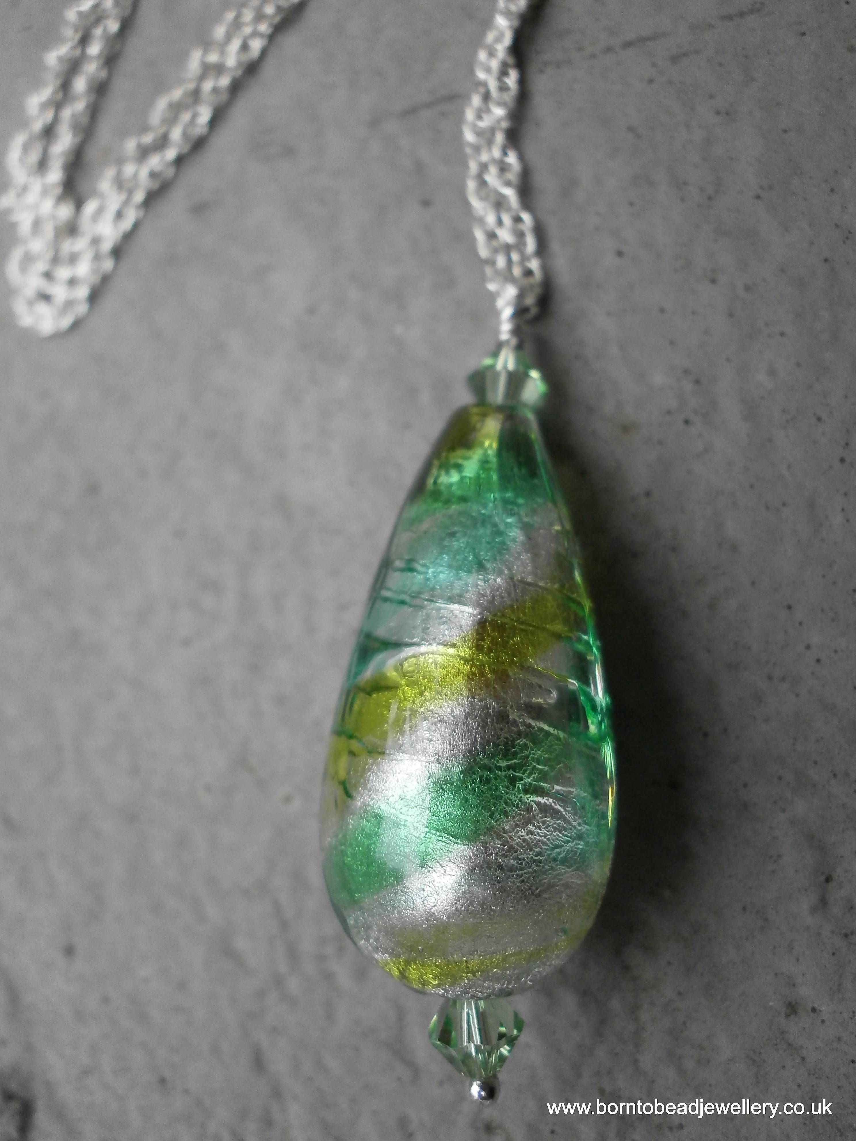Born To Bead Jewellery – Handmade Jewellery In Crystal And Silver With Regard To Venetian Glass Pendants (View 12 of 15)