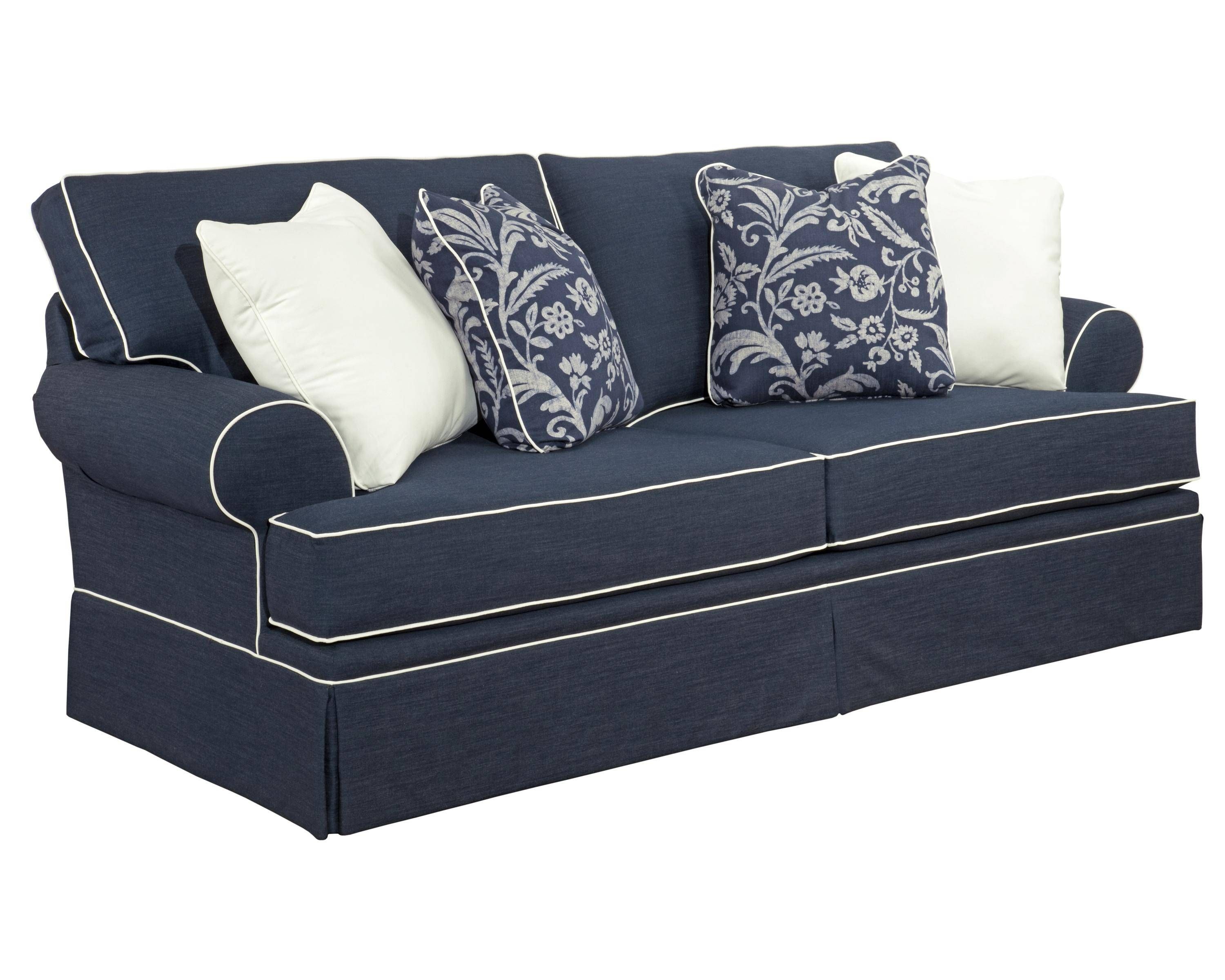 Broyhill Furniture Emily Casual Style Sofa With Rolled Arms And Throughout Broyhill Emily Sofas (Photo 5 of 15)