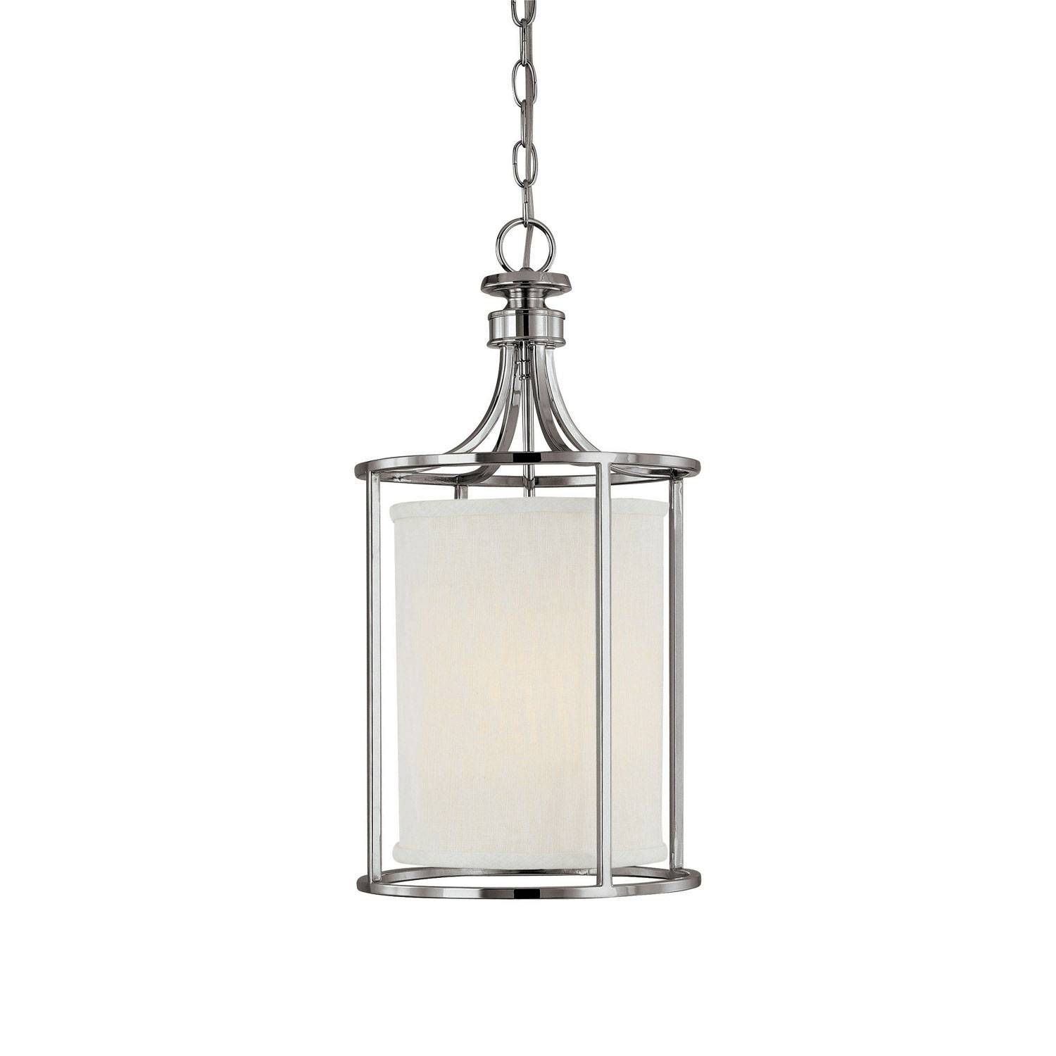Capital Lighting Fixture Company Midtown Polished Nickel Two Light Intended For Polished Nickel Pendant Lights Fixtures (Photo 15 of 15)