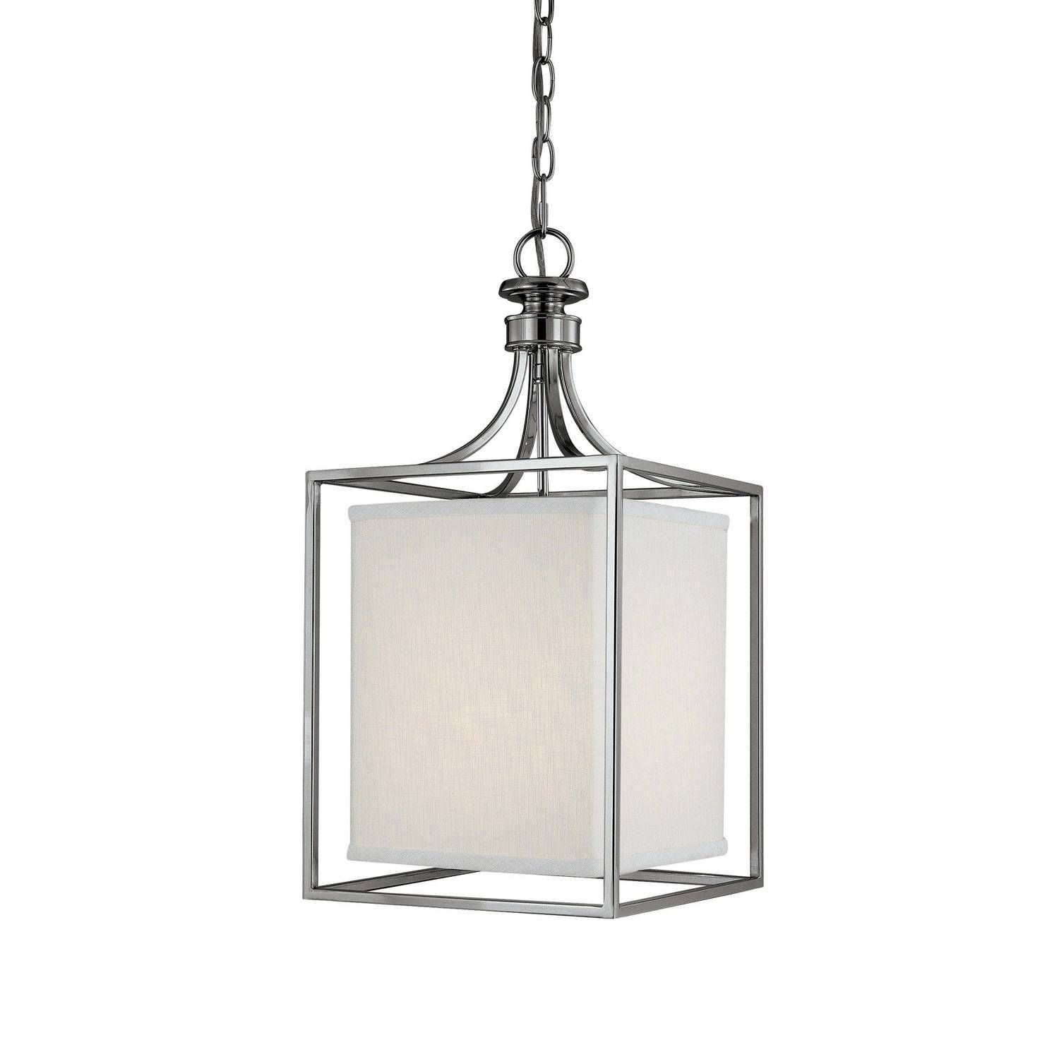 Capital Lighting Fixture Company Midtown Polished Nickel Two Light Throughout Polished Nickel Pendant Lights Fixtures (View 5 of 15)